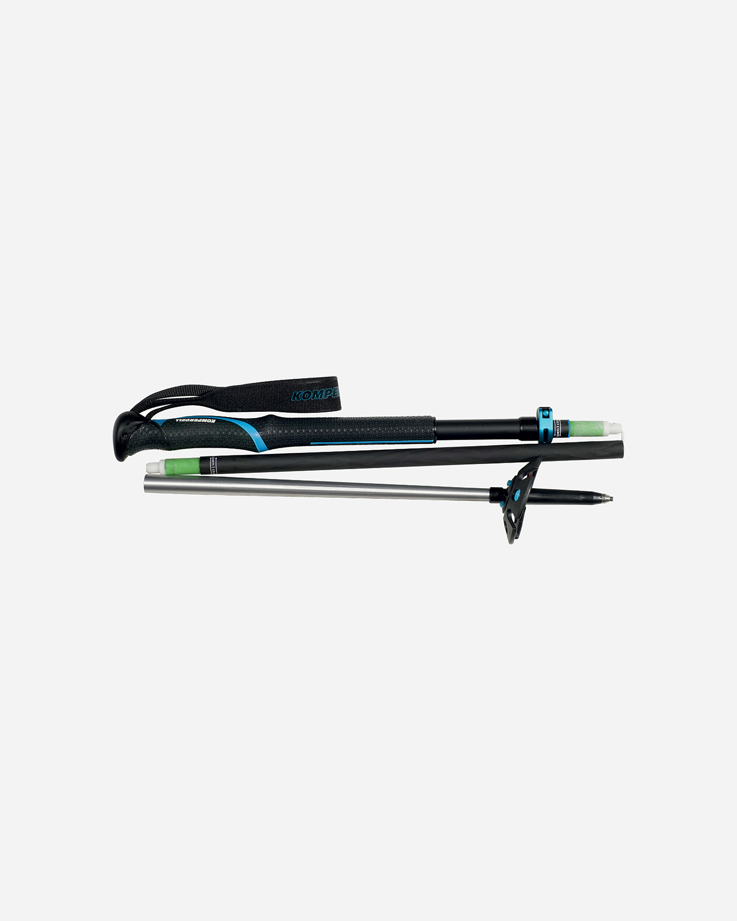 Bastoncini trekking KOMPERDELL CARBON EXPEDITION TOUR 4 - Nero - 1 | Cisalfa Sport