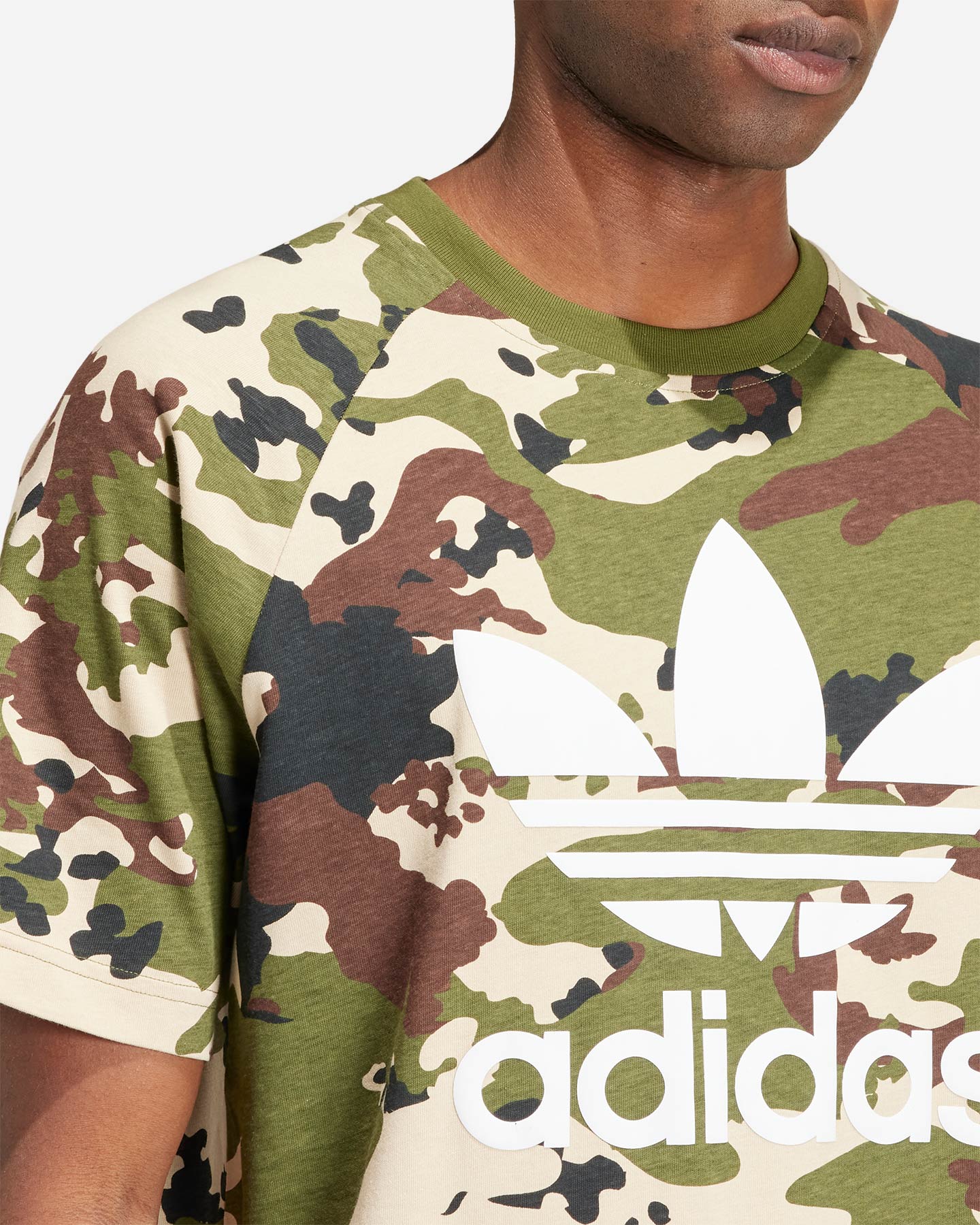 T-shirt ADIDAS CAMO TREFOIL M - 5 | Cisalfa Sport