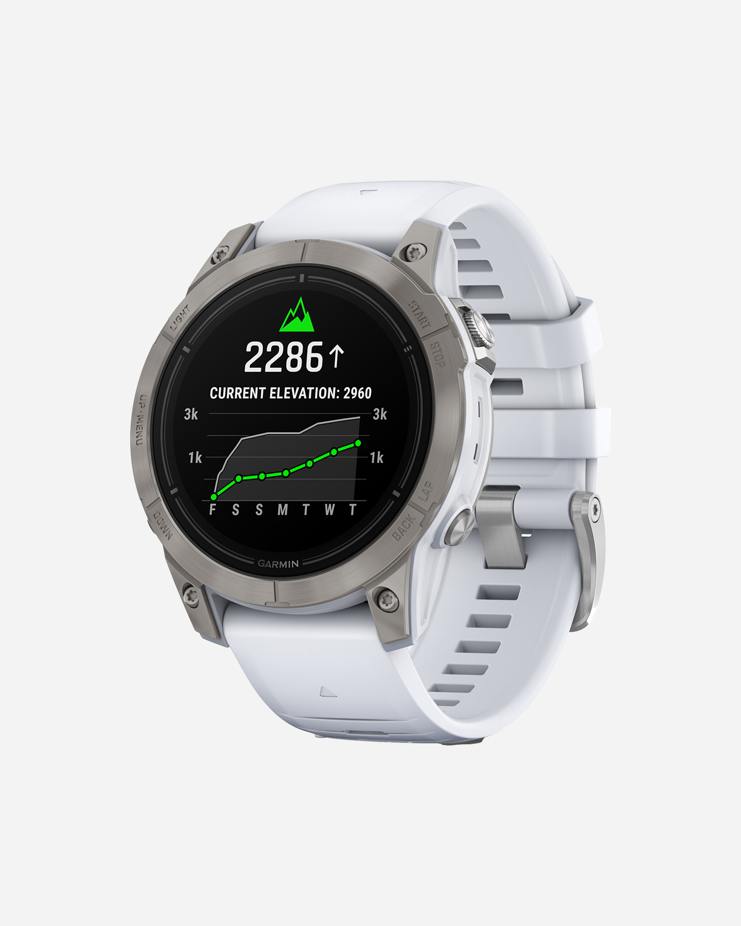 Orologio multifunzione GARMIN EPIX PRO 47MM SAPH - Bianco - 2 | Cisalfa Sport