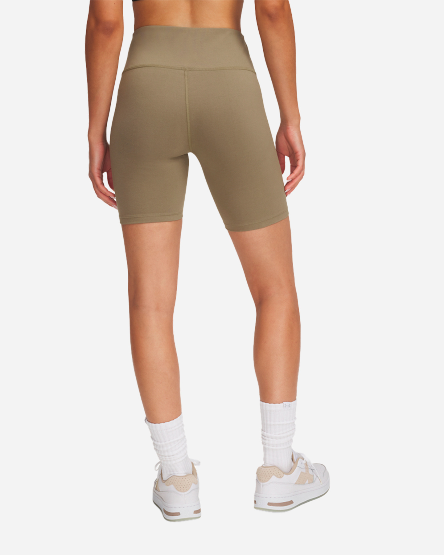 Pantaloncini UNDER ARMOUR RIVAL SMALL LOGO W - Beige - 1 | Cisalfa Sport