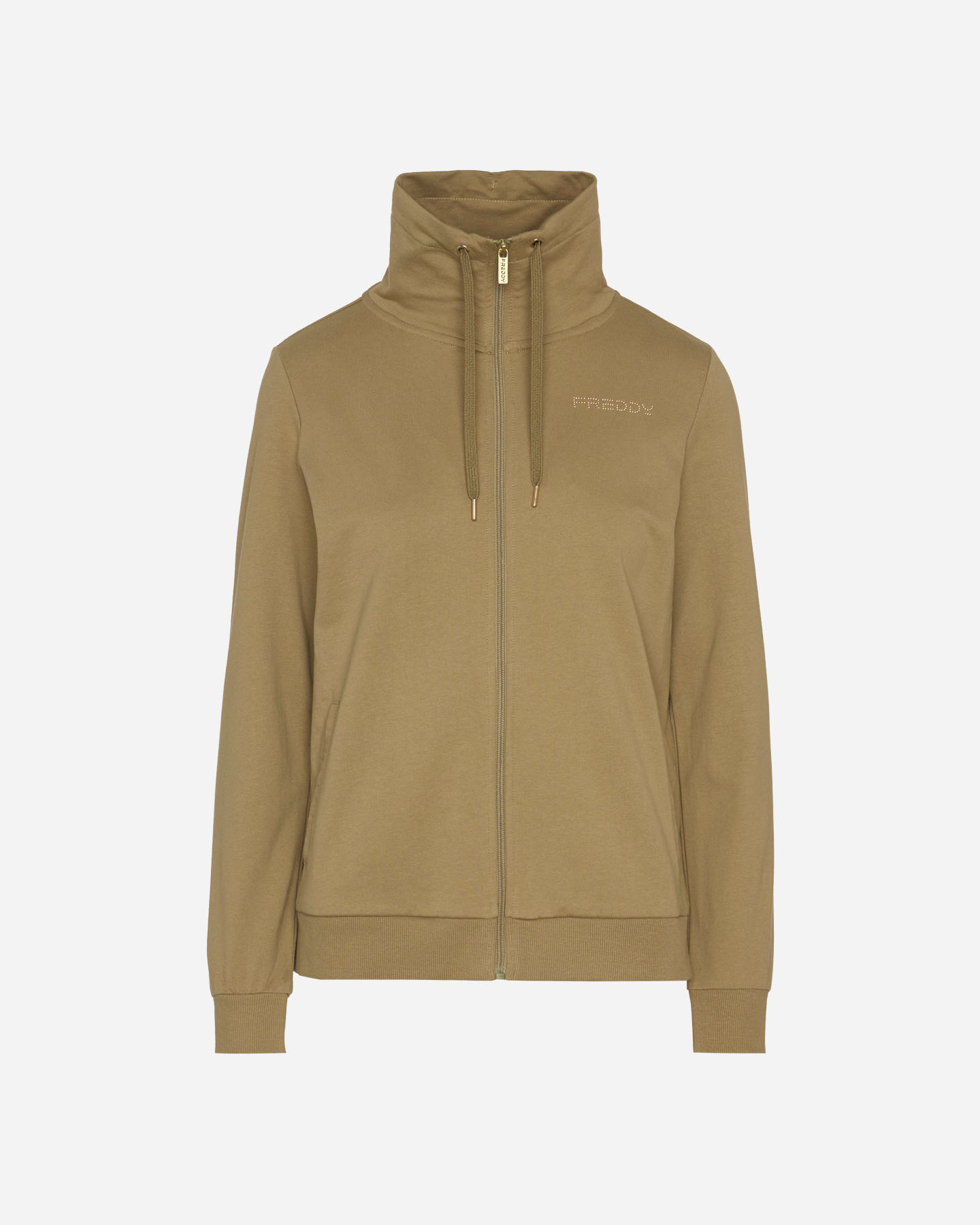 Felpa FREDDY SMALL LOGO W - Verde - 0 | Cisalfa Sport
