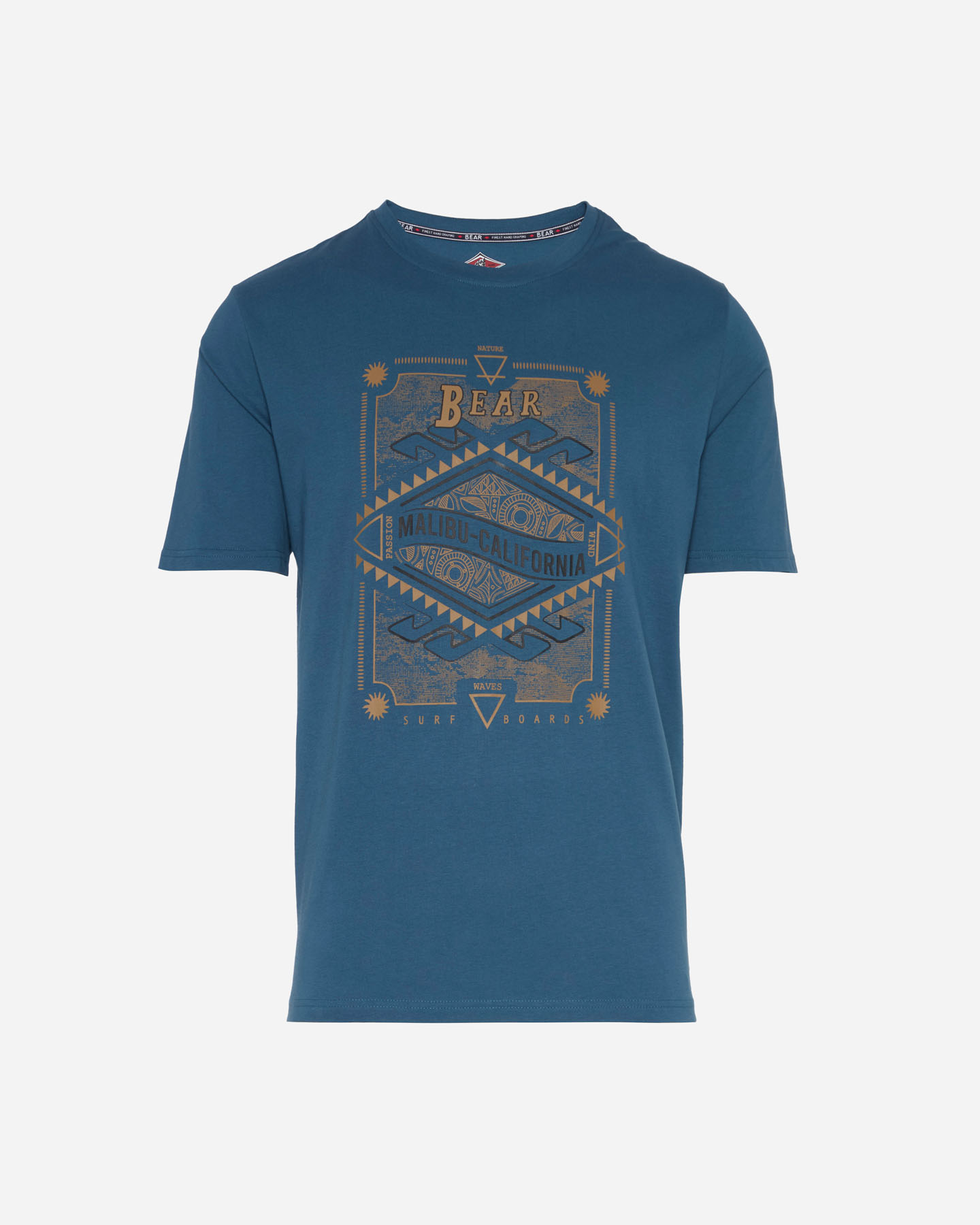T-shirt BEAR URBAN ASKED M - Blu - 0 | Cisalfa Sport