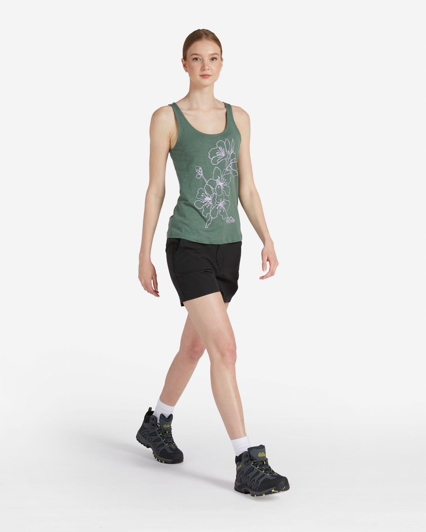 T-shirt 8848 MOUNTAIN ESSENTIAL W - Verde - 3 | Cisalfa Sport