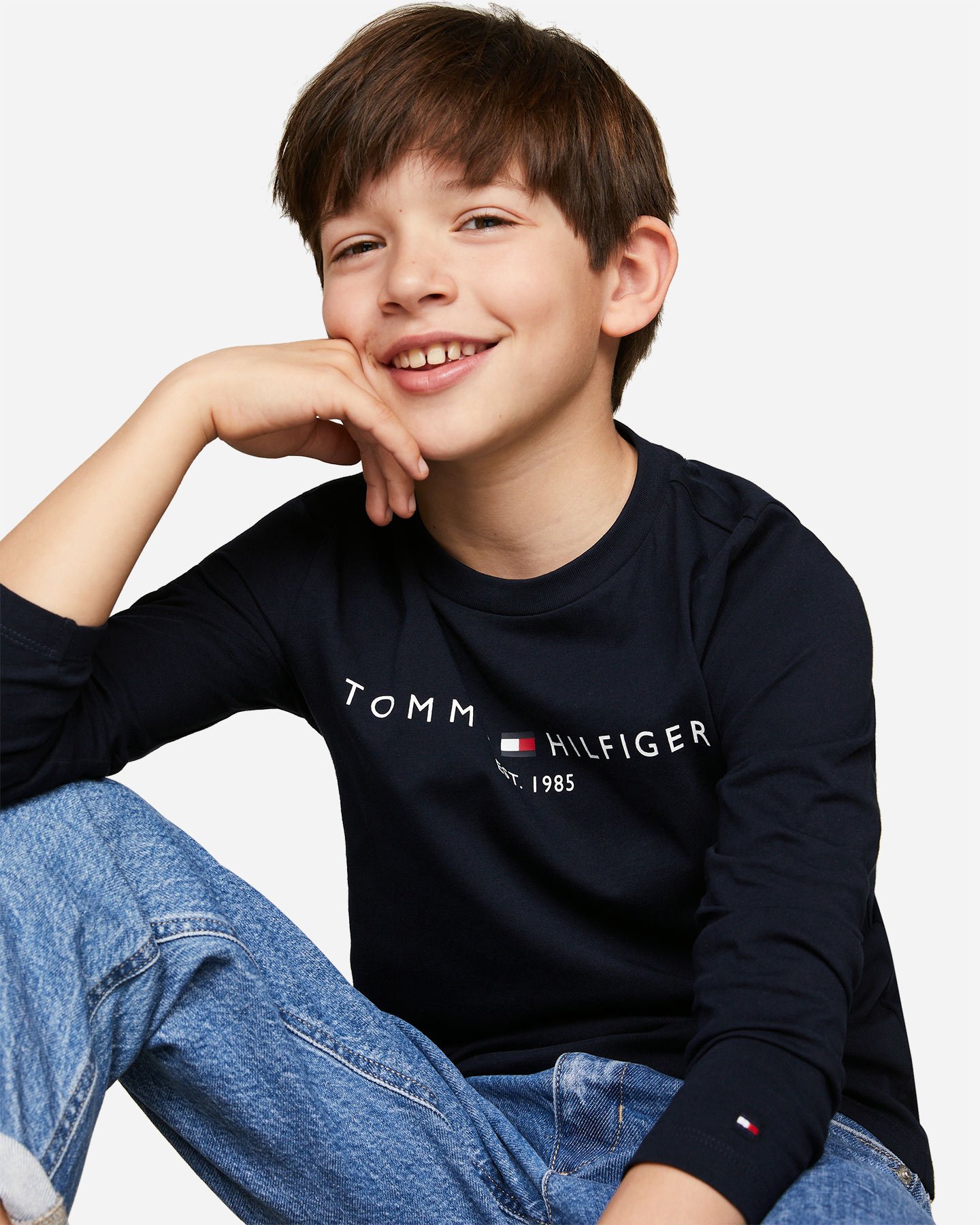 T-shirt TOMMY HILFIGER ESSENTIAL DEEP JR - 3 | Cisalfa Sport