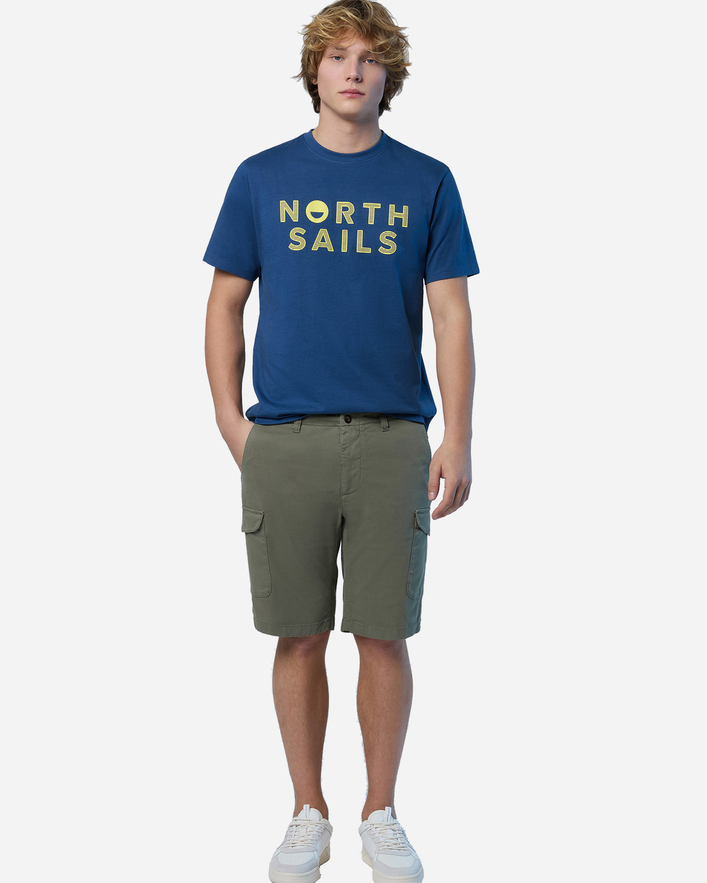 T-shirt NORTH SAILS LINEAR LOGO M - 5 | Cisalfa Sport