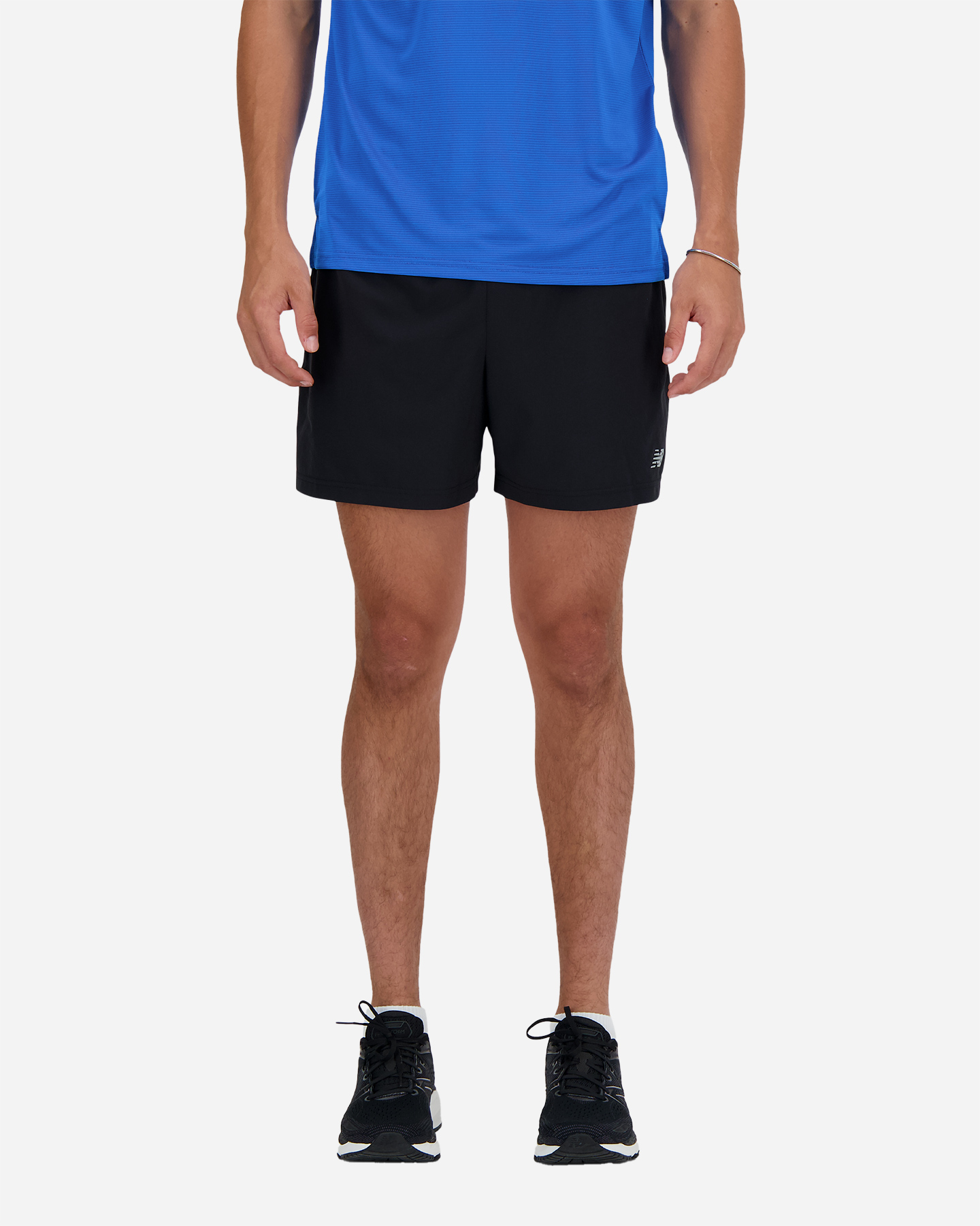 Short running NEW BALANCE BRIEF 5" M - Nero - 0 | Cisalfa Sport