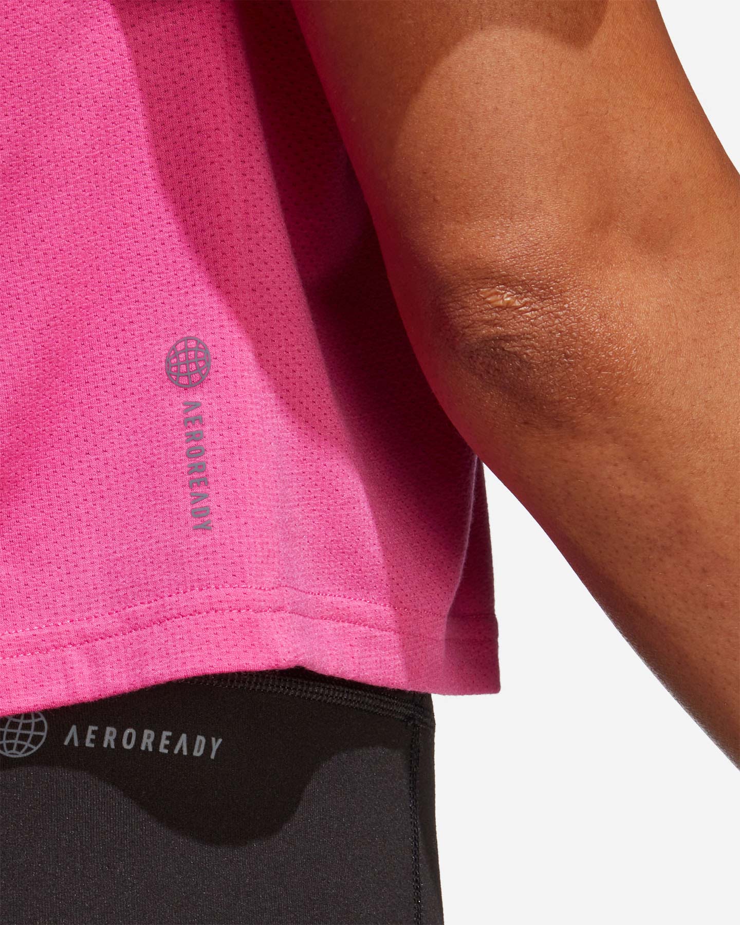 T-shirt training ADIDAS LOGO 3BAR W - Fucsia - 4 | Cisalfa Sport