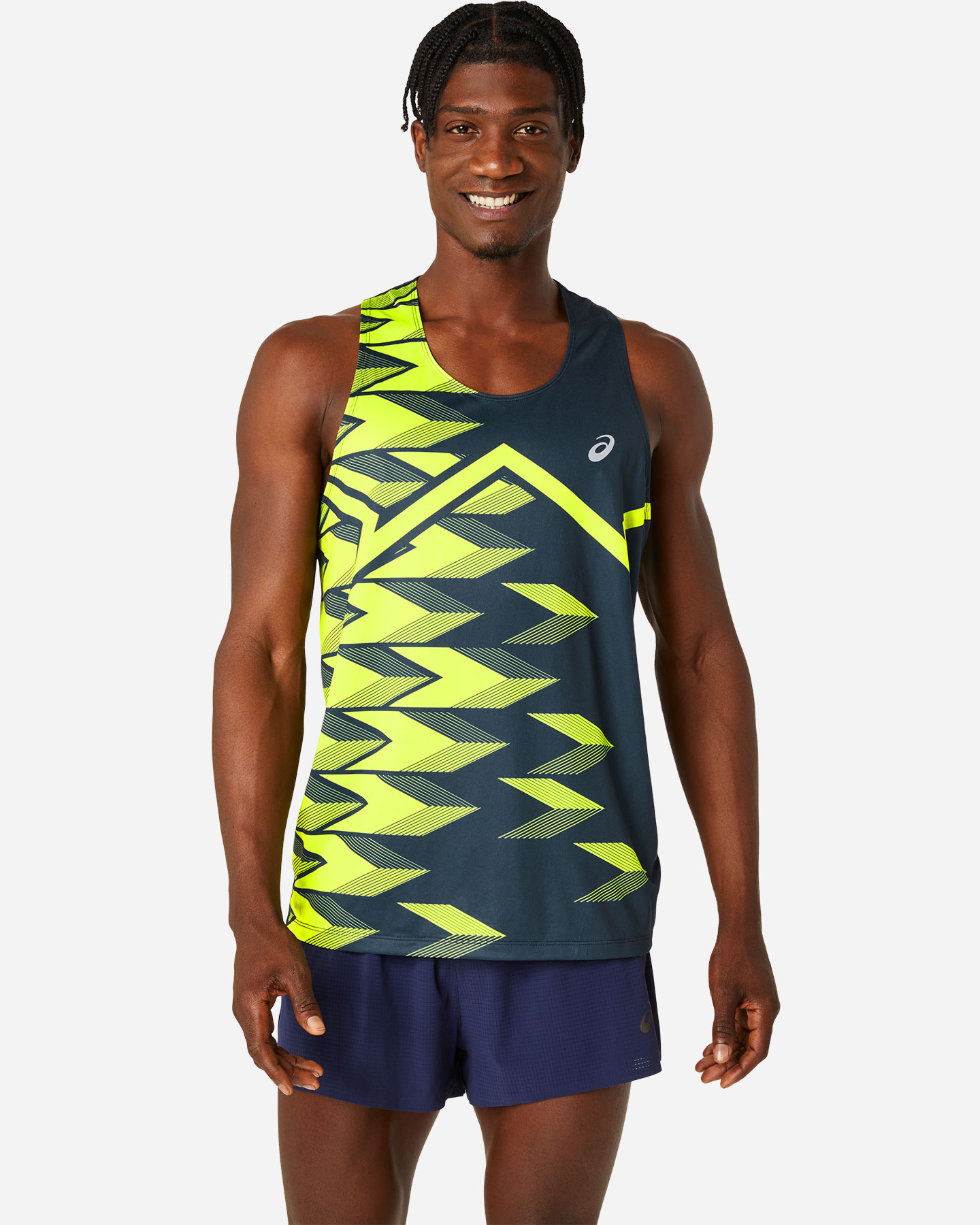 Canotta running ASICS LIGHT GRAPHIC SINGLET M - 0 | Cisalfa Sport