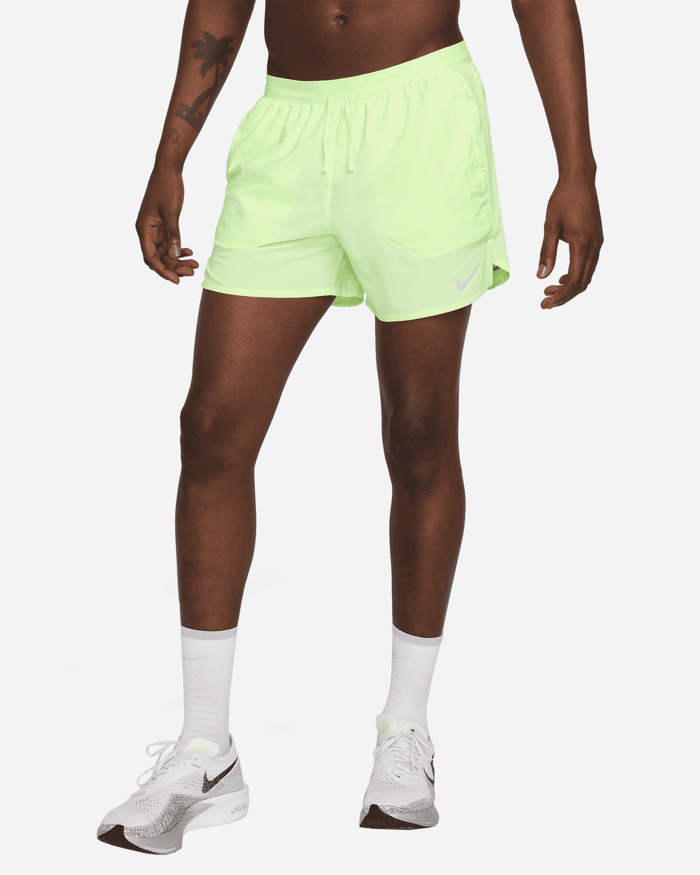 Short running NIKE STRIDE M - Giallo - 0 | Cisalfa Sport