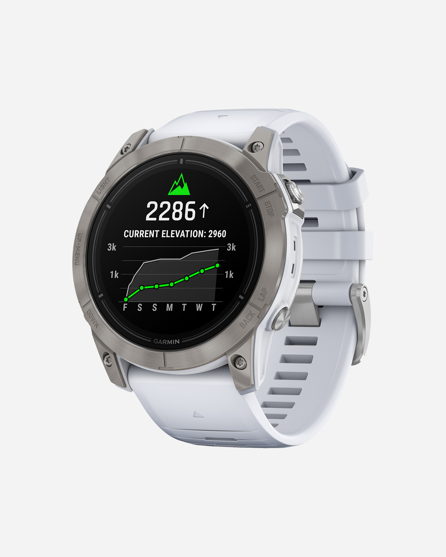 Orologio multifunzione GARMIN EPIX PRO 51MM SAPH - Bianco - 2 | Cisalfa Sport