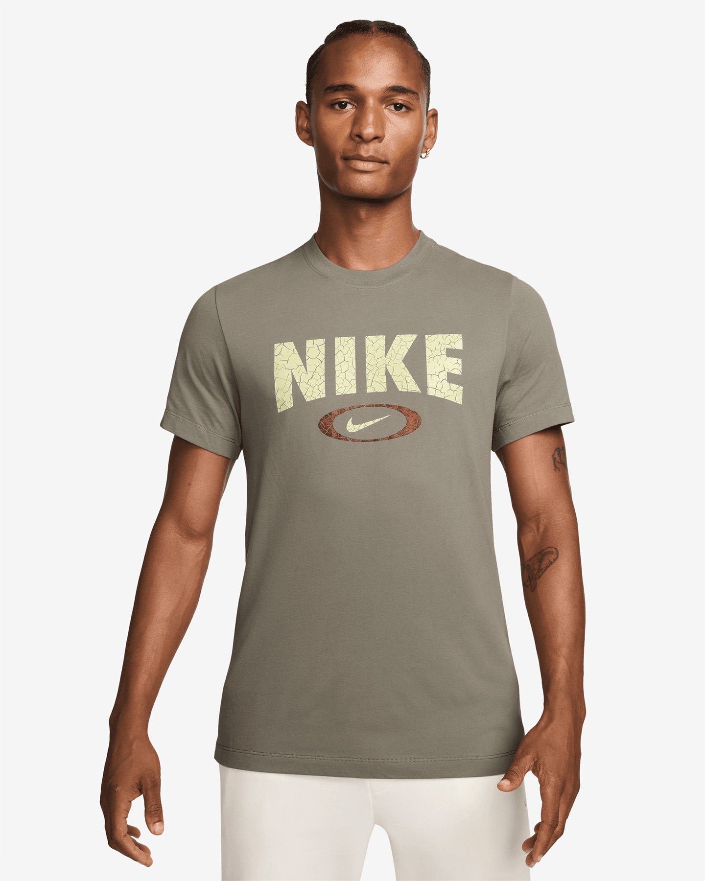 T-shirt training NIKE DRI FIT M - Grigio - 0 | Cisalfa Sport