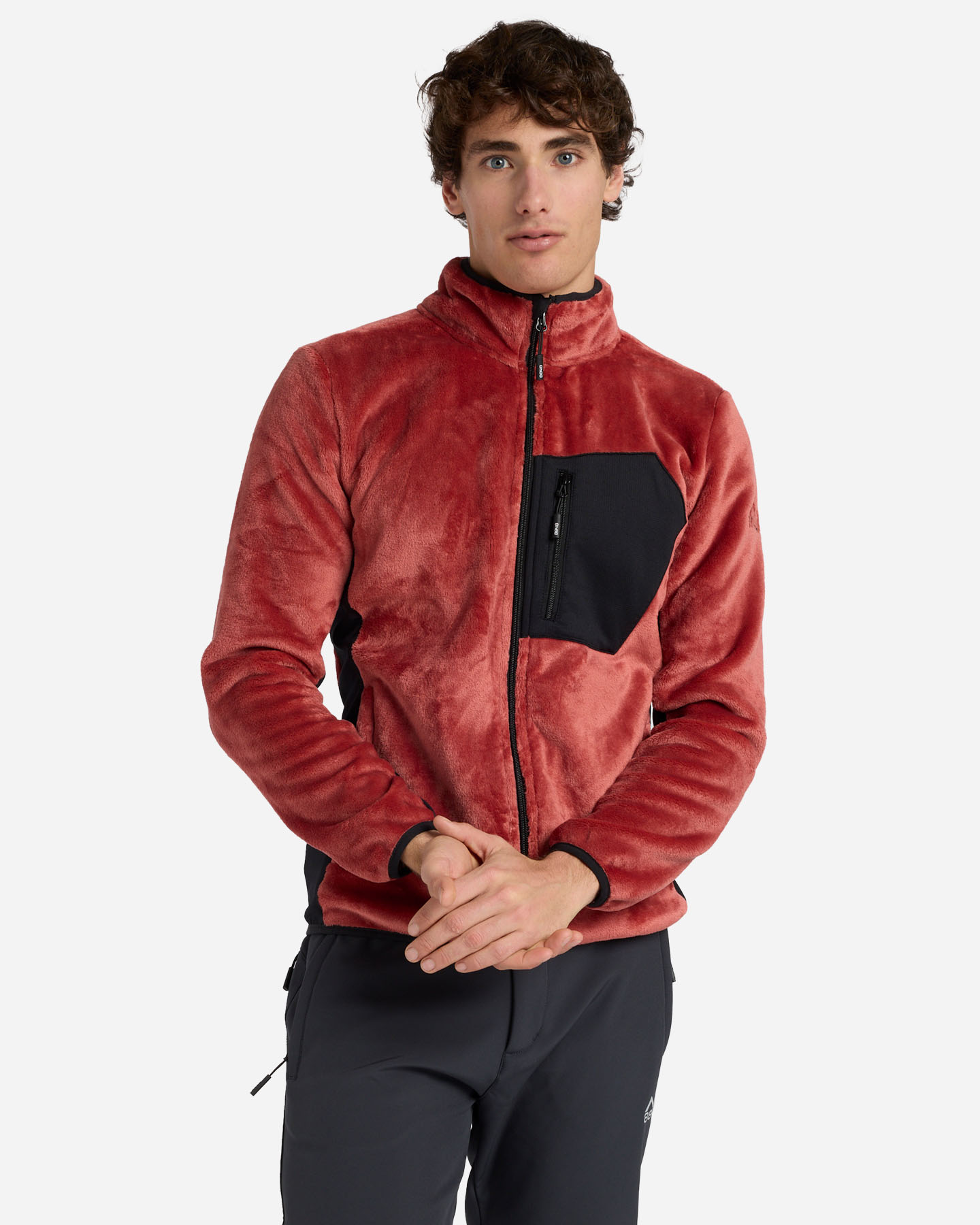 Pile 8848 MOUNTAIN ESSENTIAL M - Rosso - 1 | Cisalfa Sport
