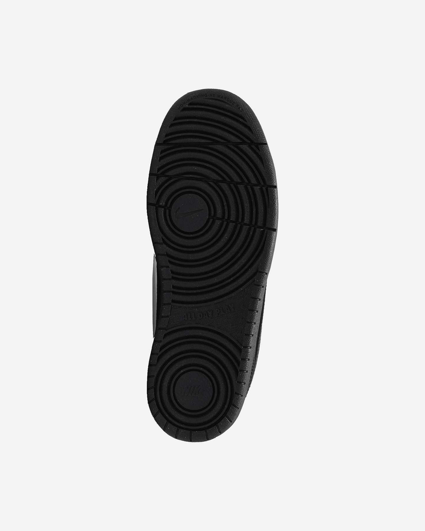Scarpe sneakers NIKE COURT BOROUGH LOW RECRAFT GS JR - Nero - 2 | Cisalfa Sport