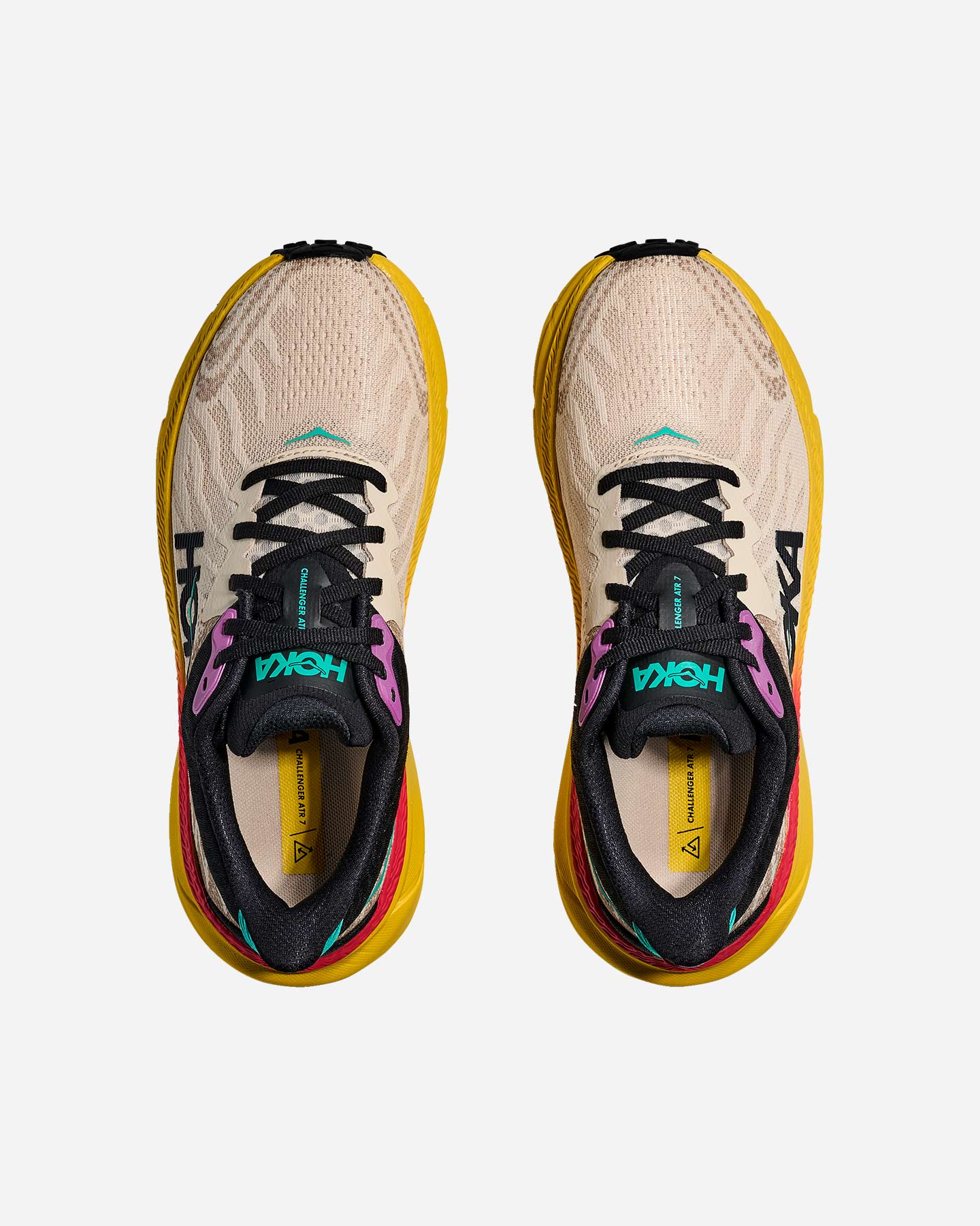 Scarpe trail HOKA CHALLENGER 7 W - Beige - 3 | Cisalfa Sport
