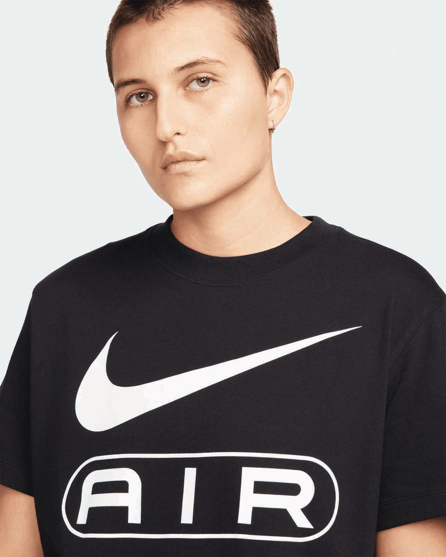 T-shirt NIKE LONG AIR W - Nero - 2 | Cisalfa Sport