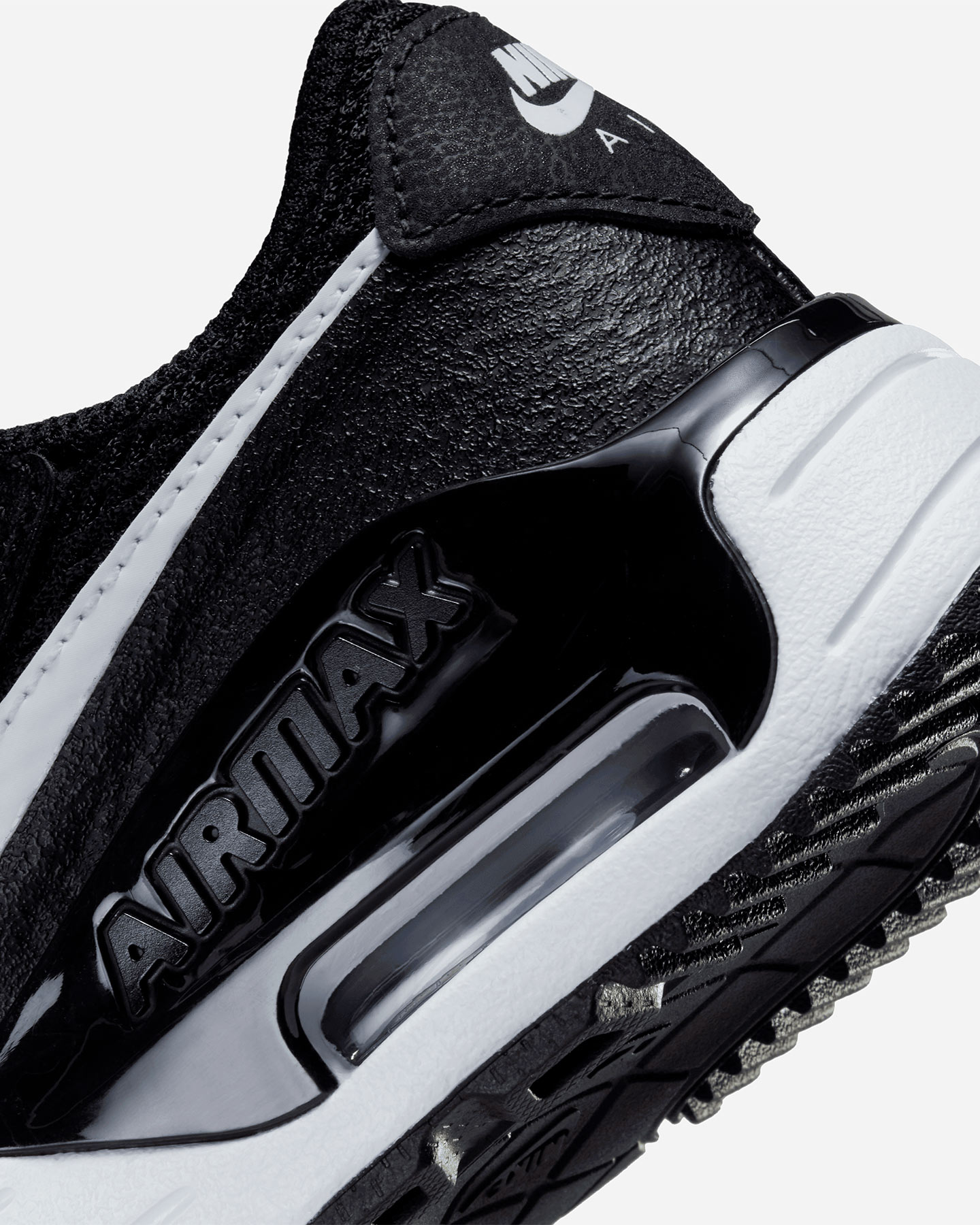 Scarpe sneakers NIKE AIR MAX SYSTEM PS JR - Nero - 5 | Cisalfa Sport