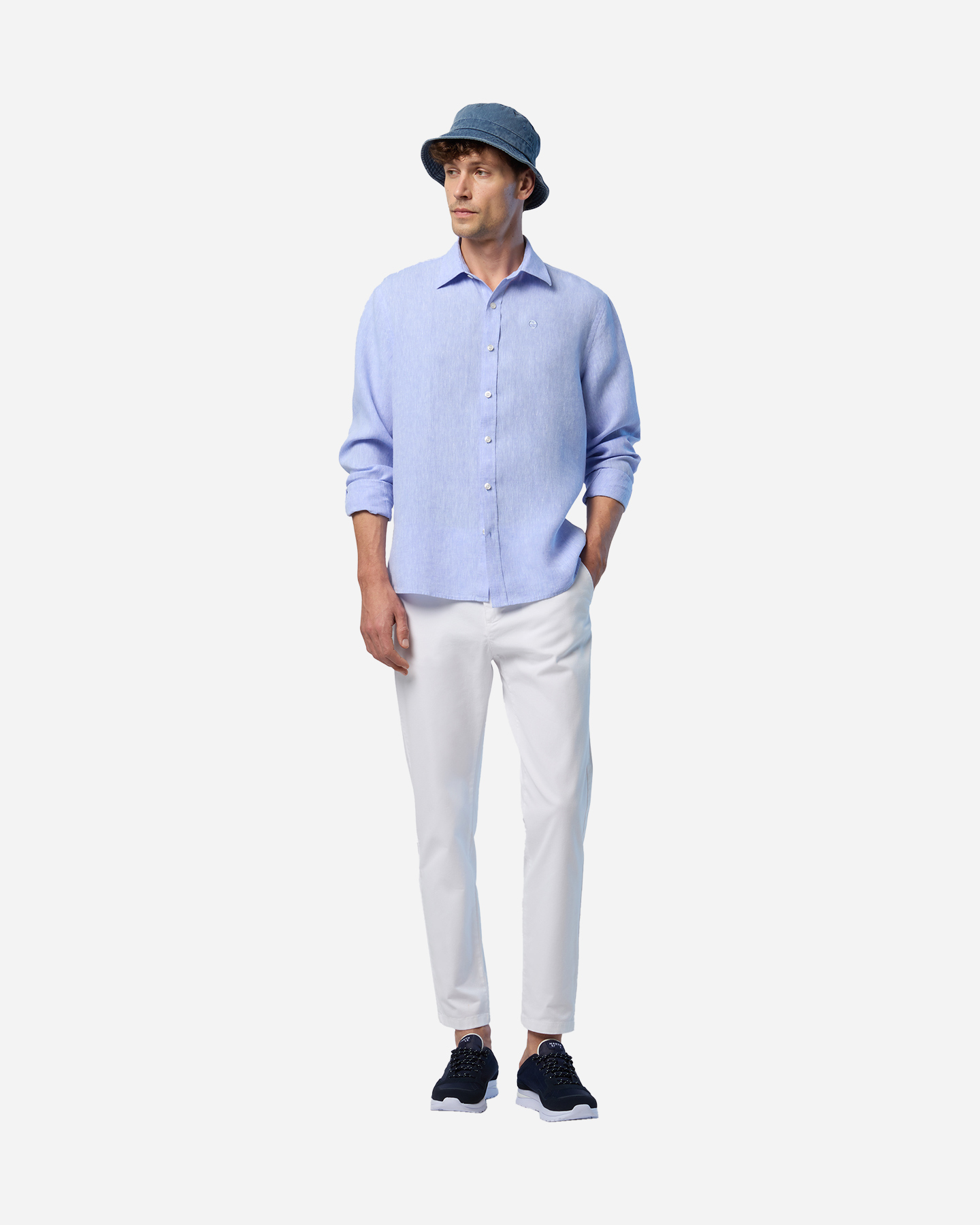 Camicia NORTH SAILS REGULAR M - Azzurro - 3 | Cisalfa Sport