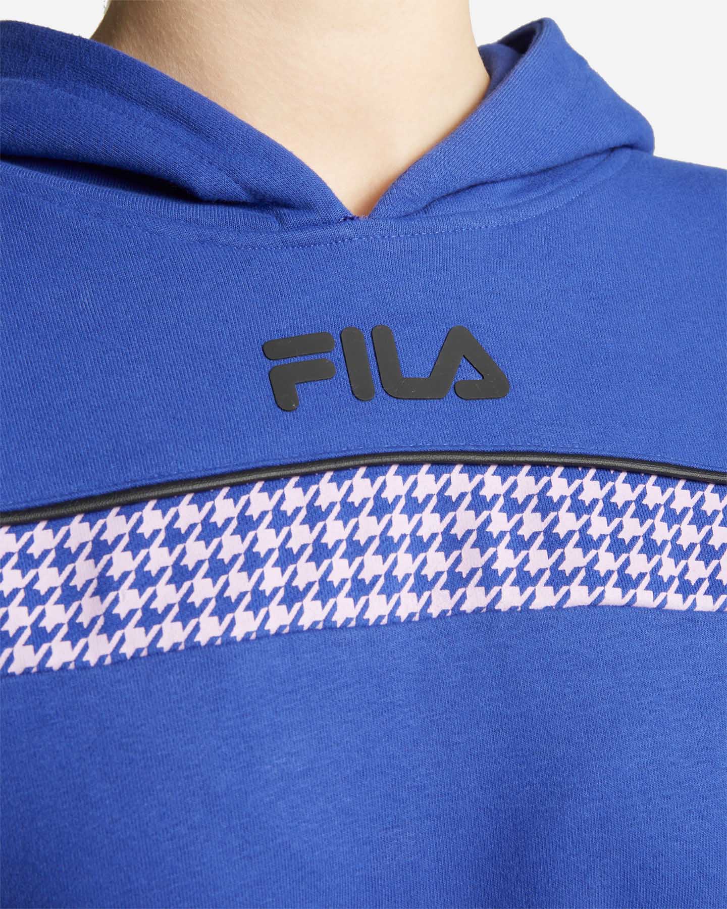 Felpa FILA GLAM ROCK COLLECTION W - Viola - 4 | Cisalfa Sport