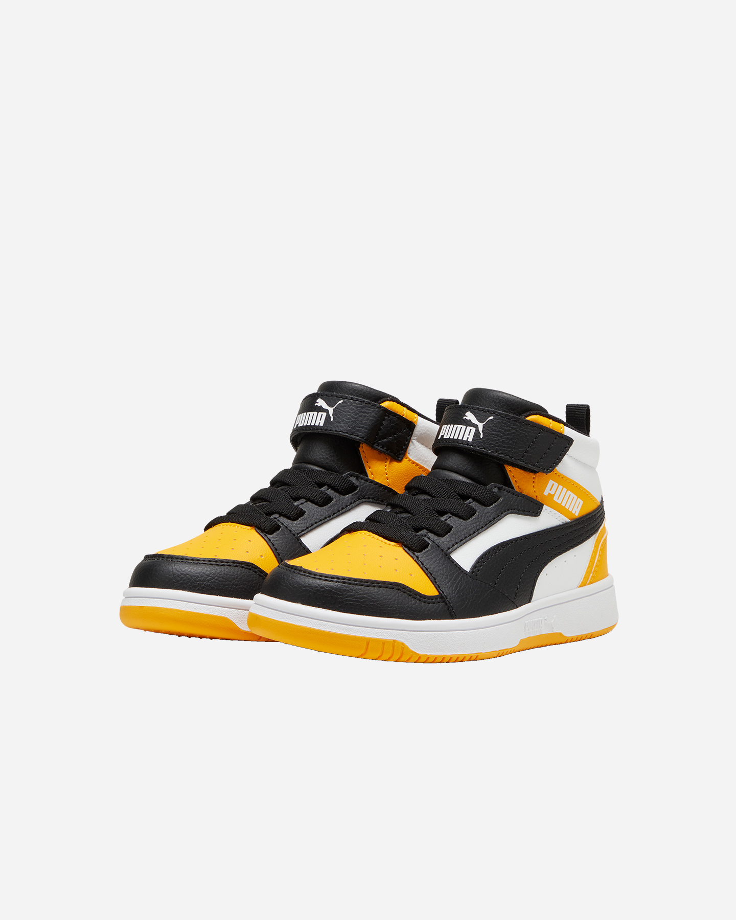 Scarpe sneakers PUMA REBOUND V6 MID JR - Bianco - 1 | Cisalfa Sport