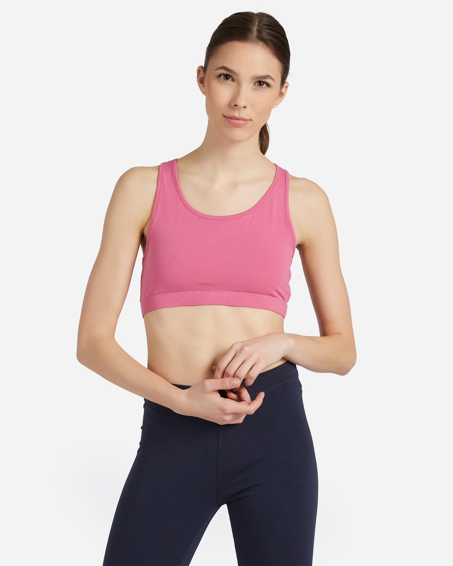 Reggiseno sportivo ABC BASIC W - Fucsia - 0 | Cisalfa Sport