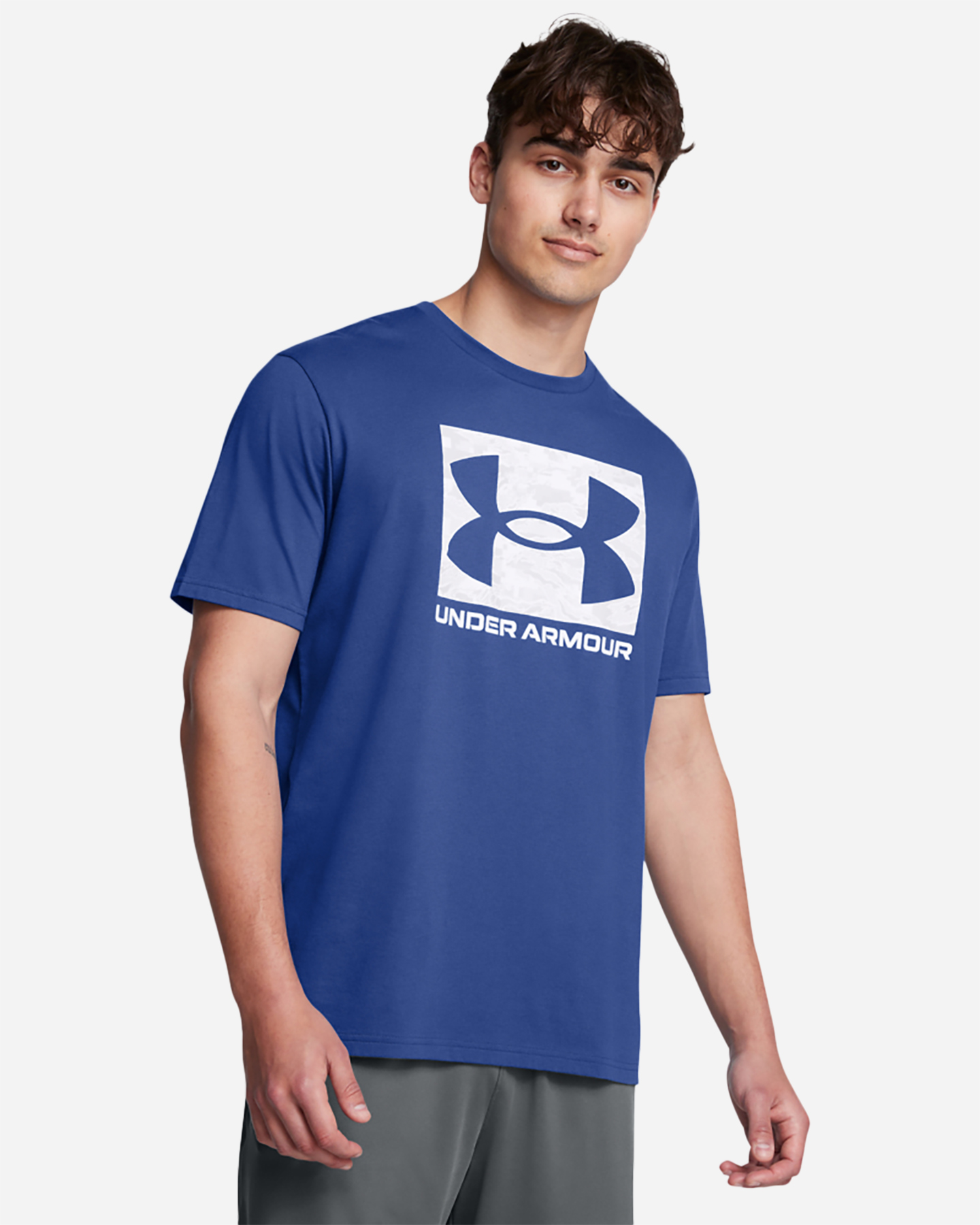 T-shirt UNDER ARMOUR LOGO CAMO BOX M - 0 | Cisalfa Sport