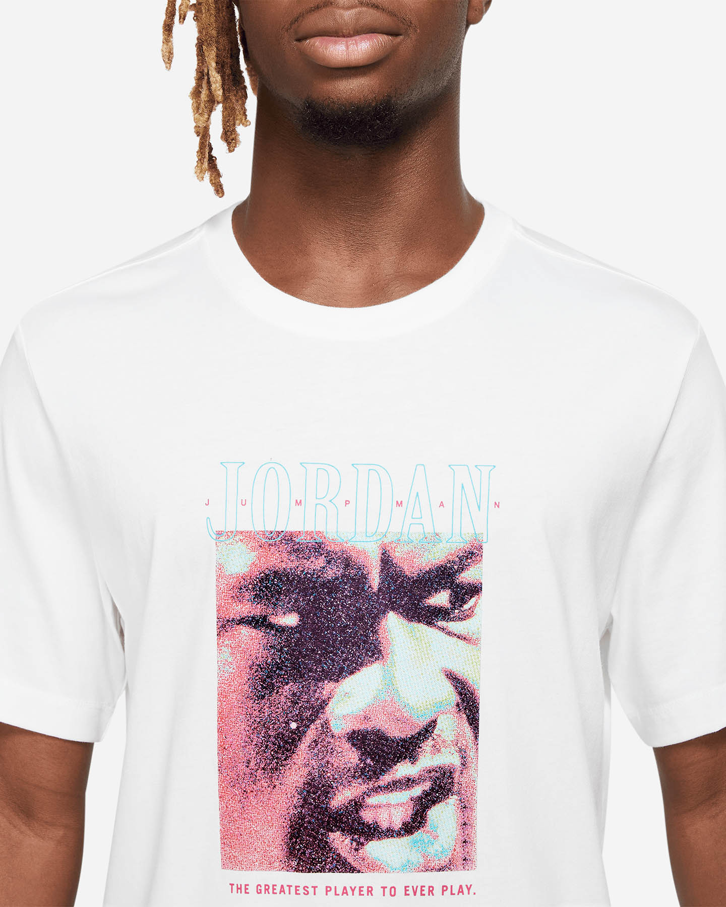 T-shirt NIKE JORDAN GFX BIG FACE M - Bianco - 2 | Cisalfa Sport