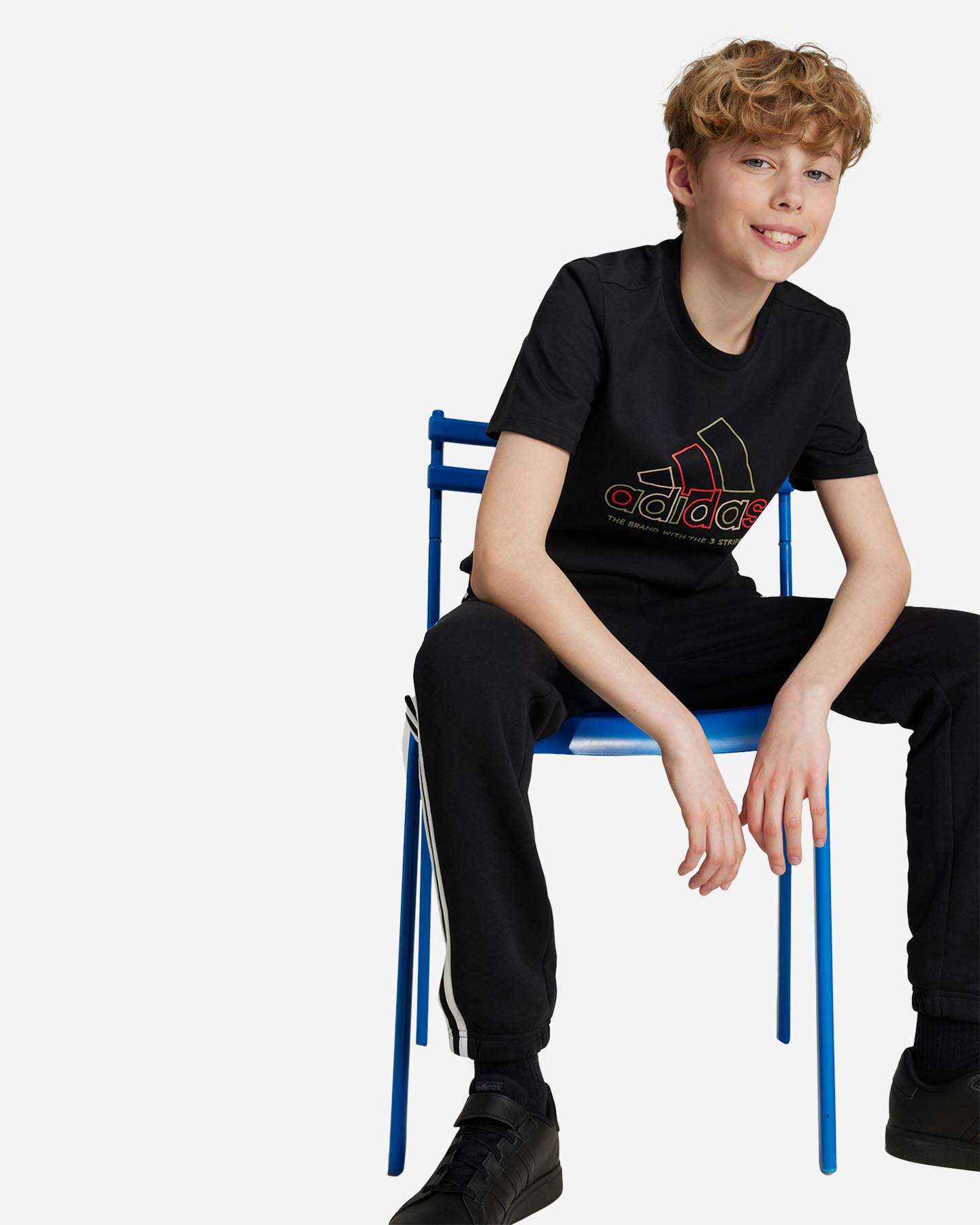 T-shirt ADIDAS STREET JAM JR - Nero - 3 | Cisalfa Sport