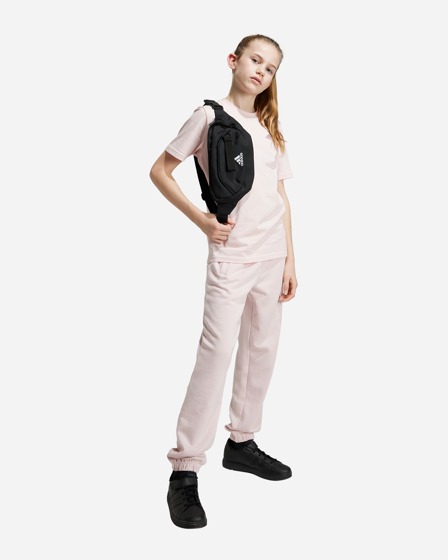 T-shirt ADIDAS SMALL LOGO JR - Rosa - 3 | Cisalfa Sport