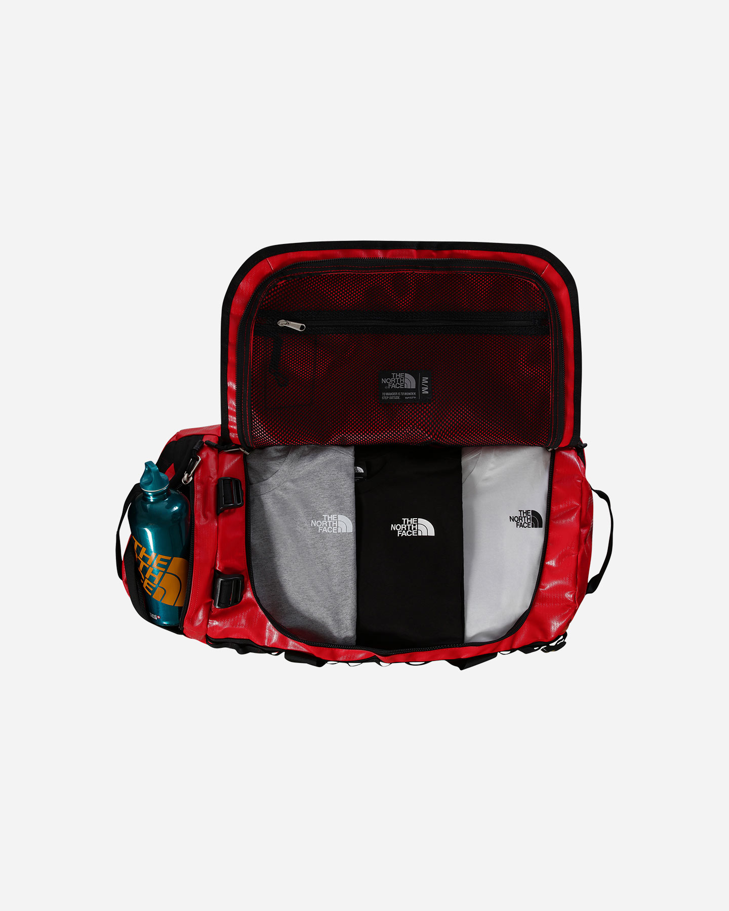 Borsa THE NORTH FACE BASE CAMP DUFFEL M - Rosso - 1 | Cisalfa Sport