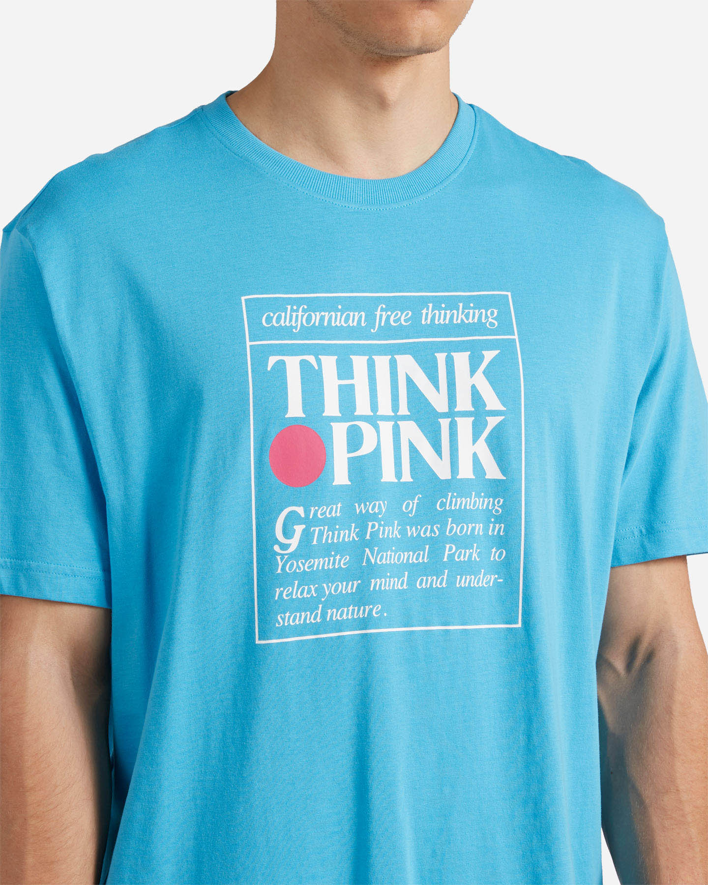 T-shirt THINK PINK BIG LOGO M - 4 | Cisalfa Sport