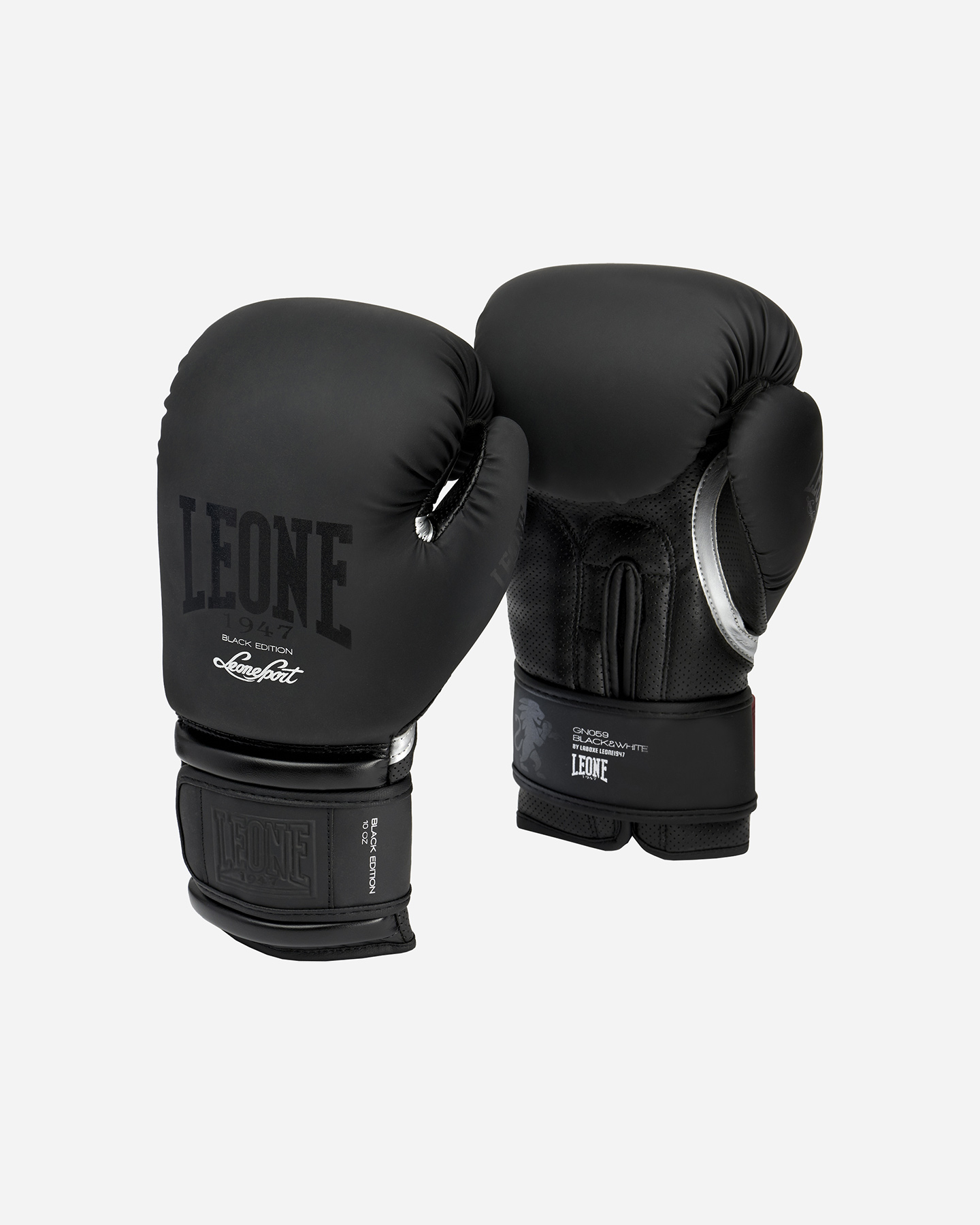 Guanti LEONE BLACK & WHITE - Nero - 0 | Cisalfa Sport