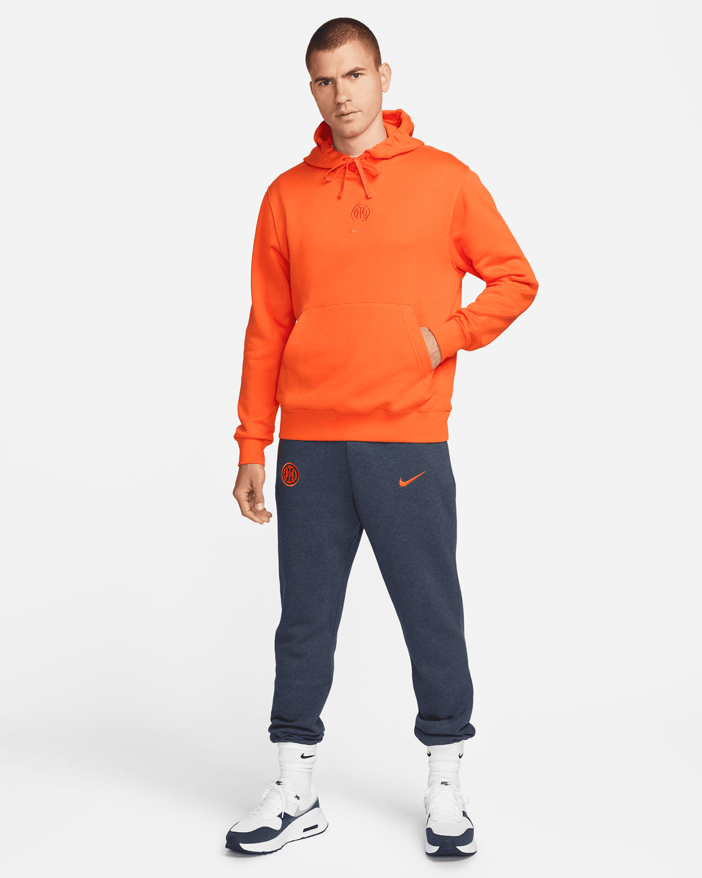 Abbigliamento calcio ufficiale NIKE DRI FIT INTER CLUB M - Arancione - 5 | Cisalfa Sport