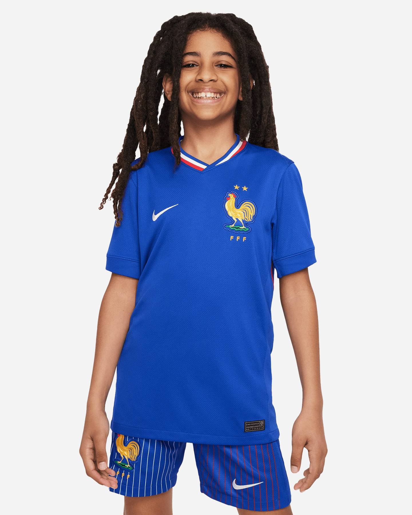 Maglia calcio NIKE DRI FIT FRANCIA HOME 23-24 JR - 2 | Cisalfa Sport