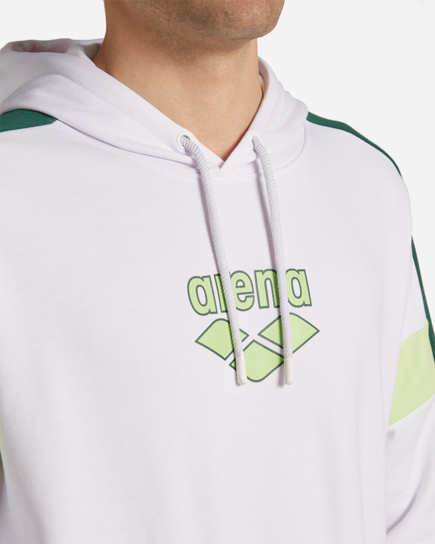 Felpa ARENA ATHLETICS M - Bianco - 4 | Cisalfa Sport