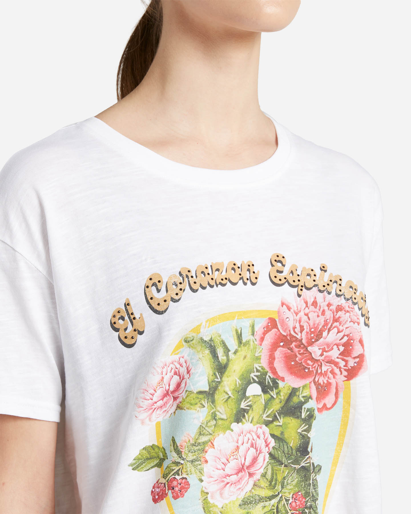T-shirt MISTRAL EL CORAZON W - Bianco - 4 | Cisalfa Sport