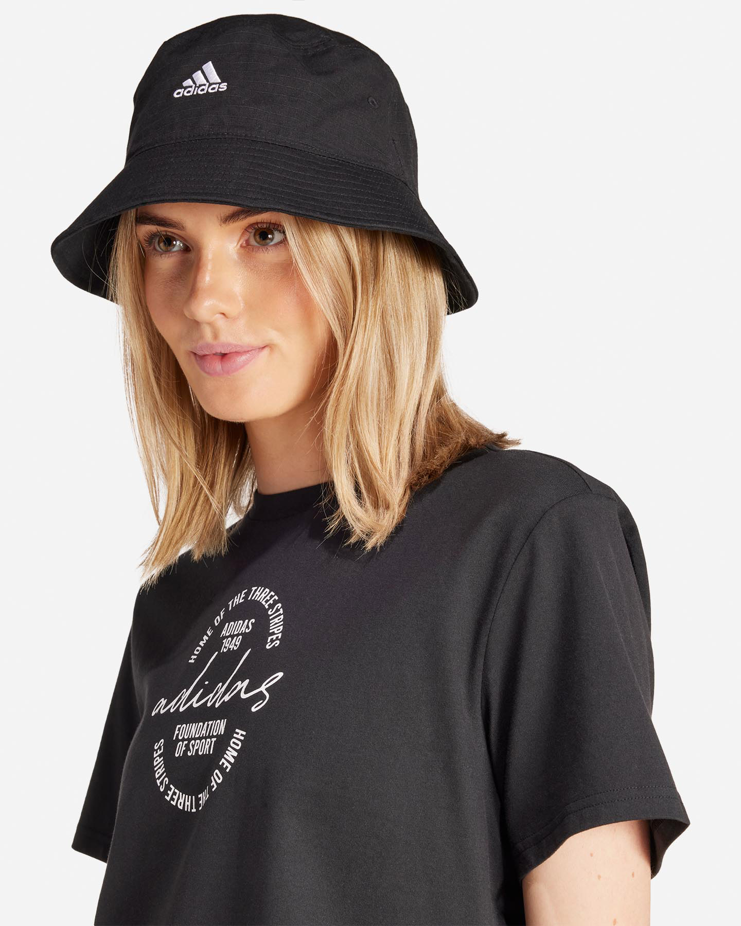 T-shirt ADIDAS BRAND LOVE W - Nero - 4 | Cisalfa Sport