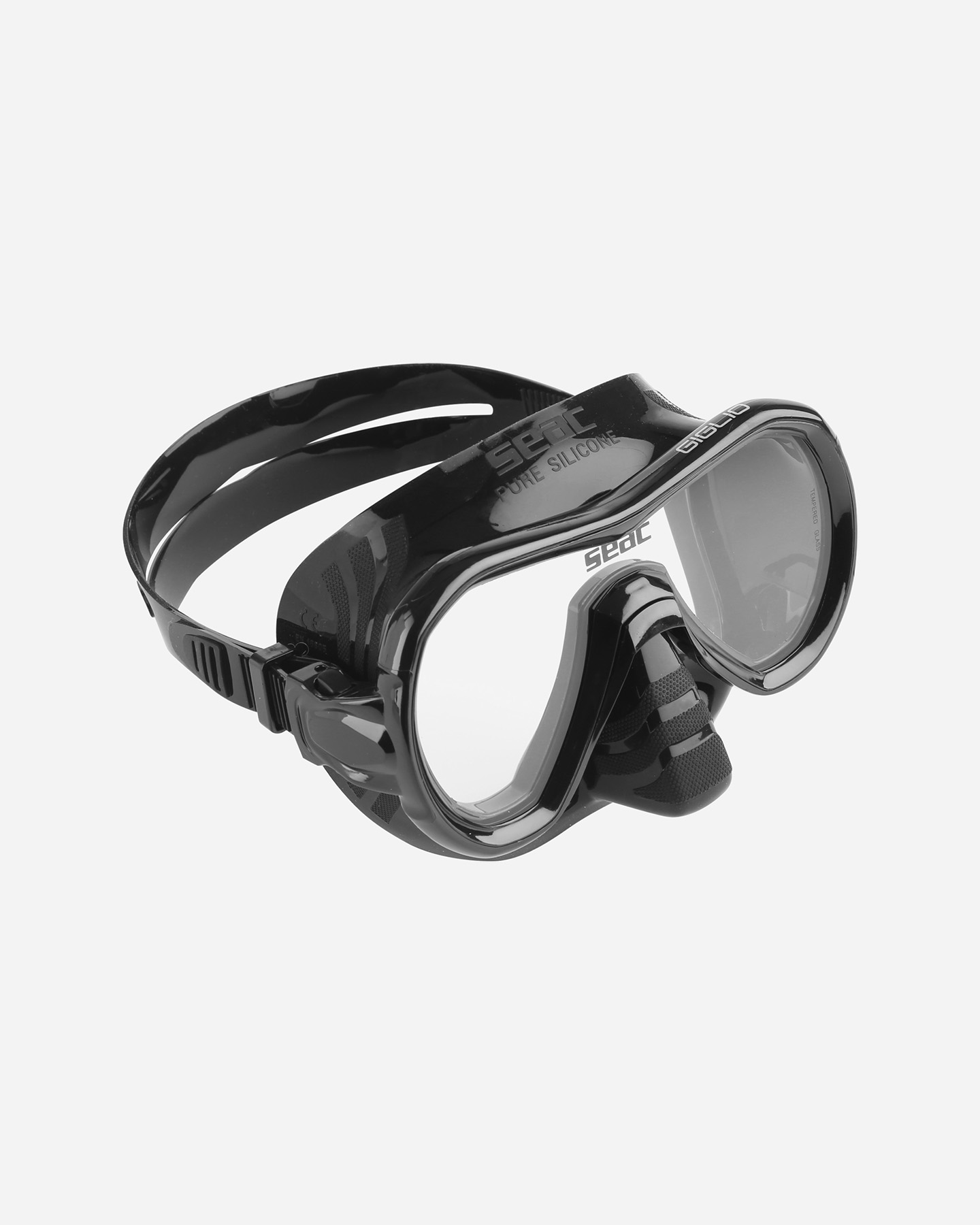 Maschera sub SEAC SUB GIGLIO  - Nero - 1 | Cisalfa Sport
