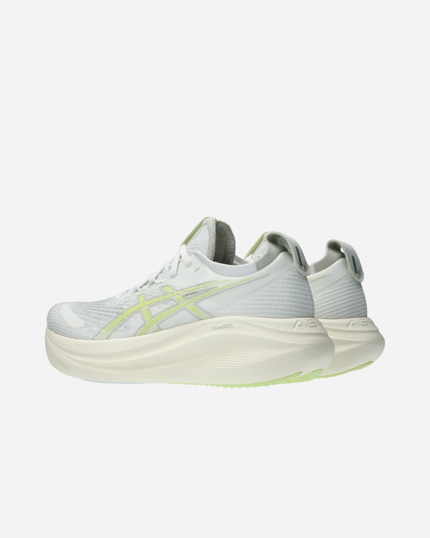 Scarpe running ASICS GEL NIMBUS 27 M - Bianco - 2 | Cisalfa Sport