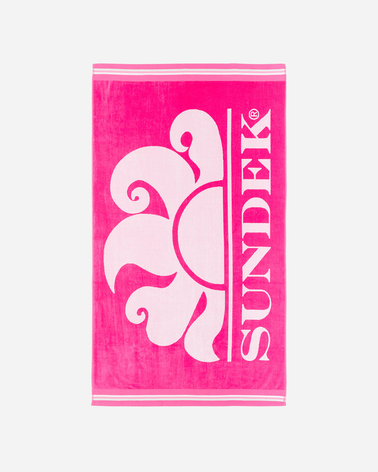 Telo mare SUNDEK CLASSIC LOGO - Rosa - 0 | Cisalfa Sport