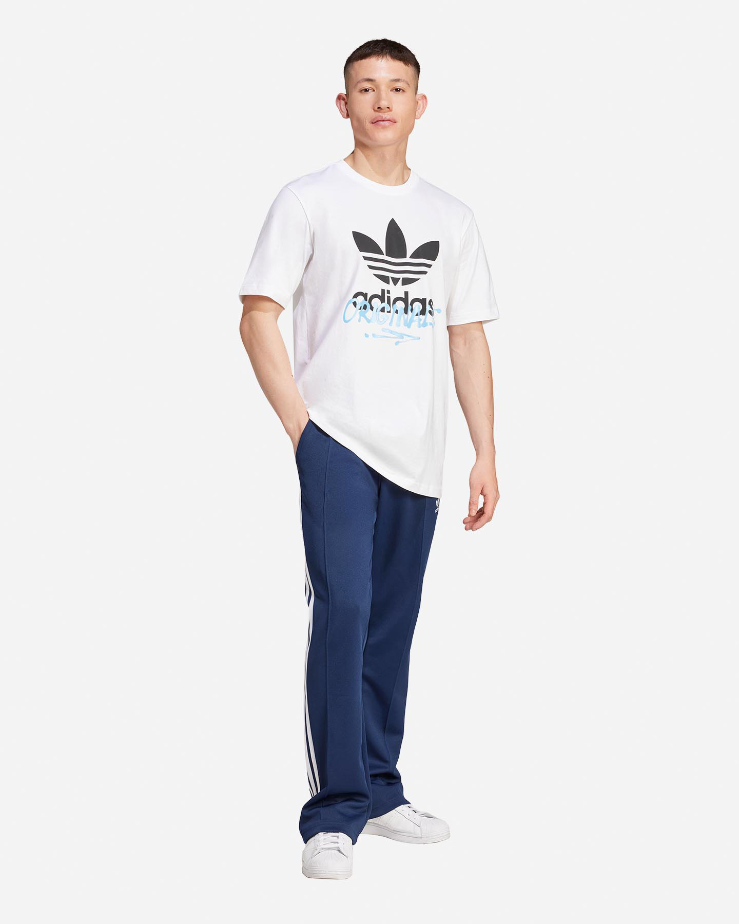 T-shirt ADIDAS TREFOIL ORIGINAL M - Bianco - 2 | Cisalfa Sport