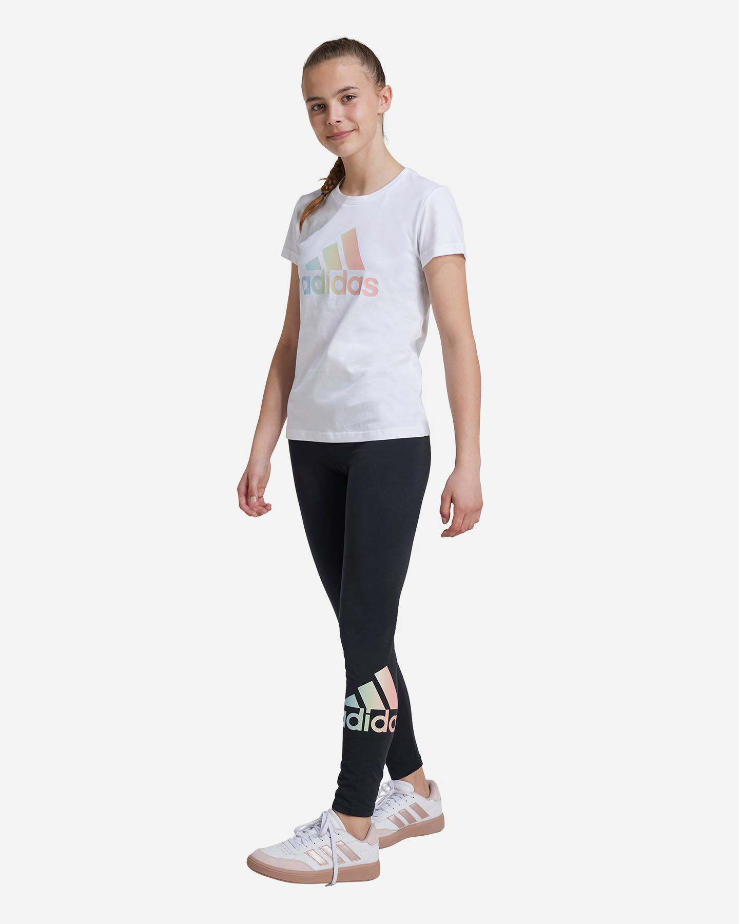 Leggings ADIDAS BIG LOGO RAINBOW JR - 1 | Cisalfa Sport