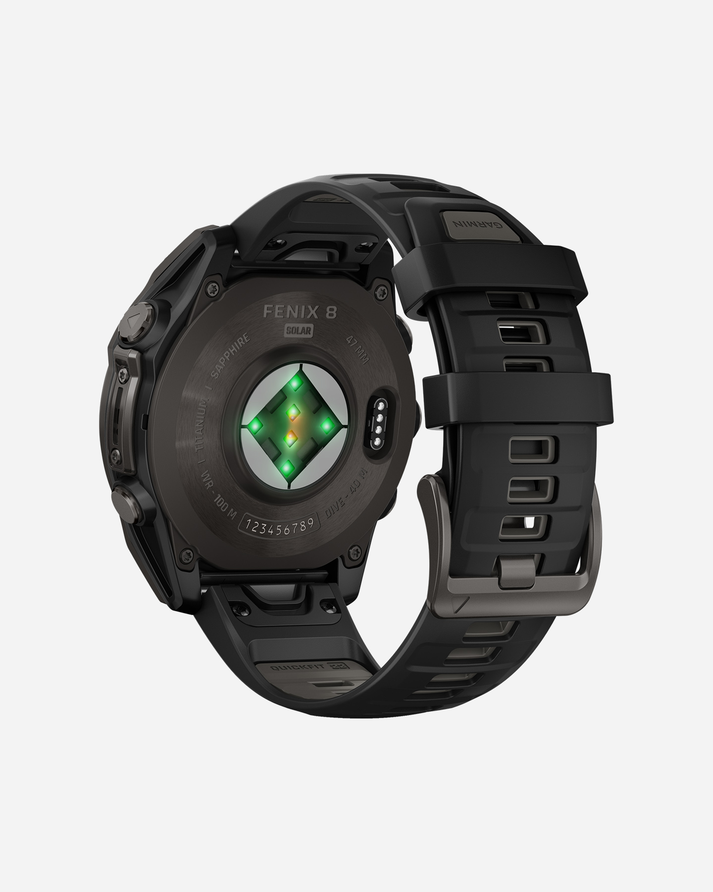 Orologio multifunzione GARMIN FENIX 8 SOLAR 47MM SAPPHIRE  - 5 | Cisalfa Sport