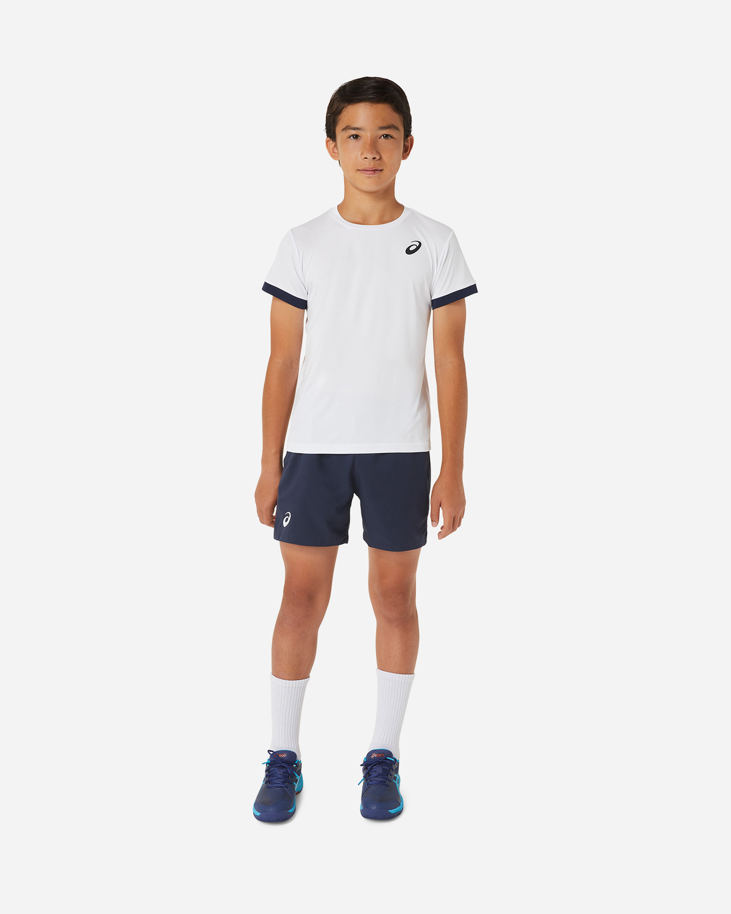 Bottom tennis ASICS BASIC JR - Blu - 5 | Cisalfa Sport