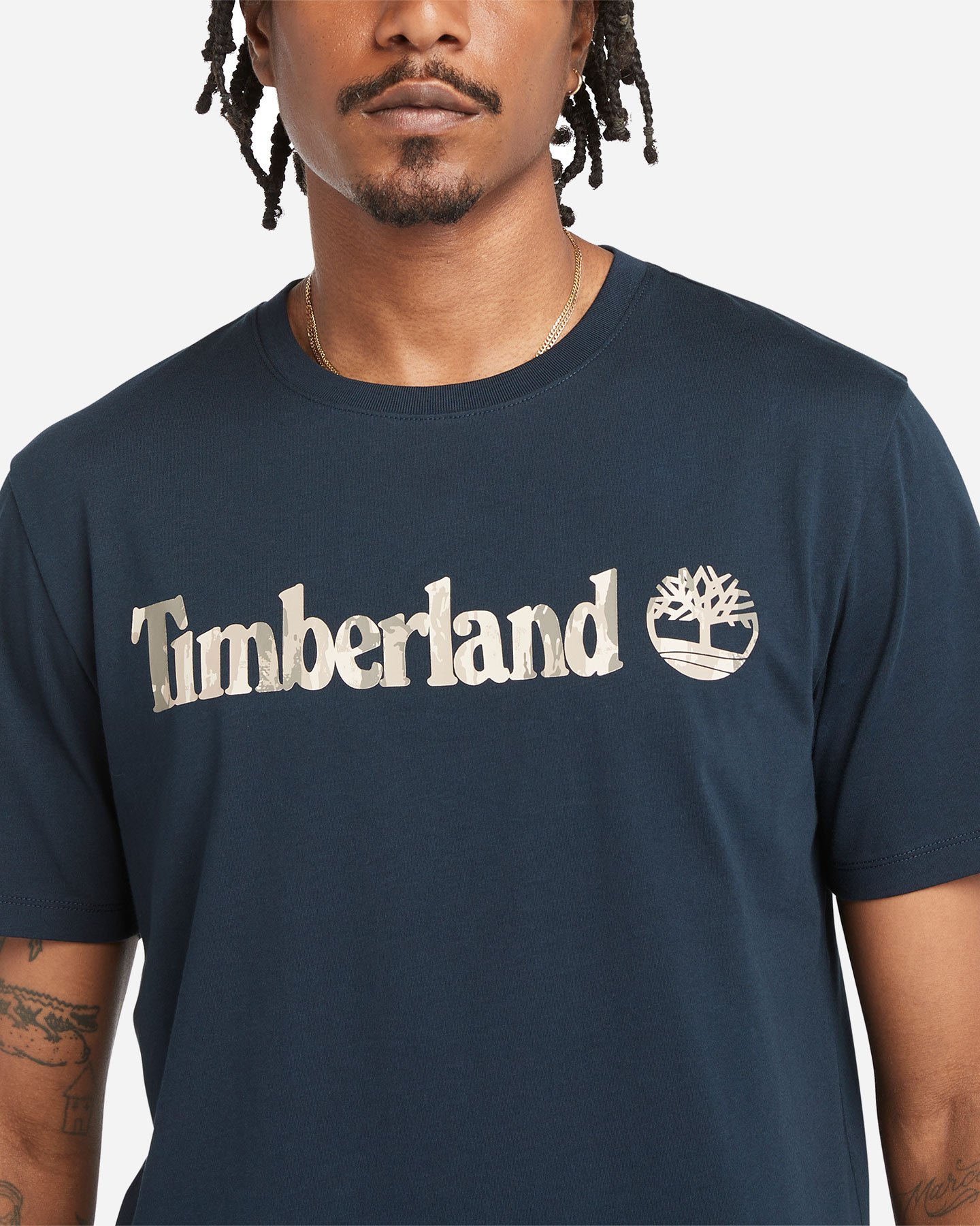 T-shirt TIMBERLAND LINEAR LOGO M - 4 | Cisalfa Sport