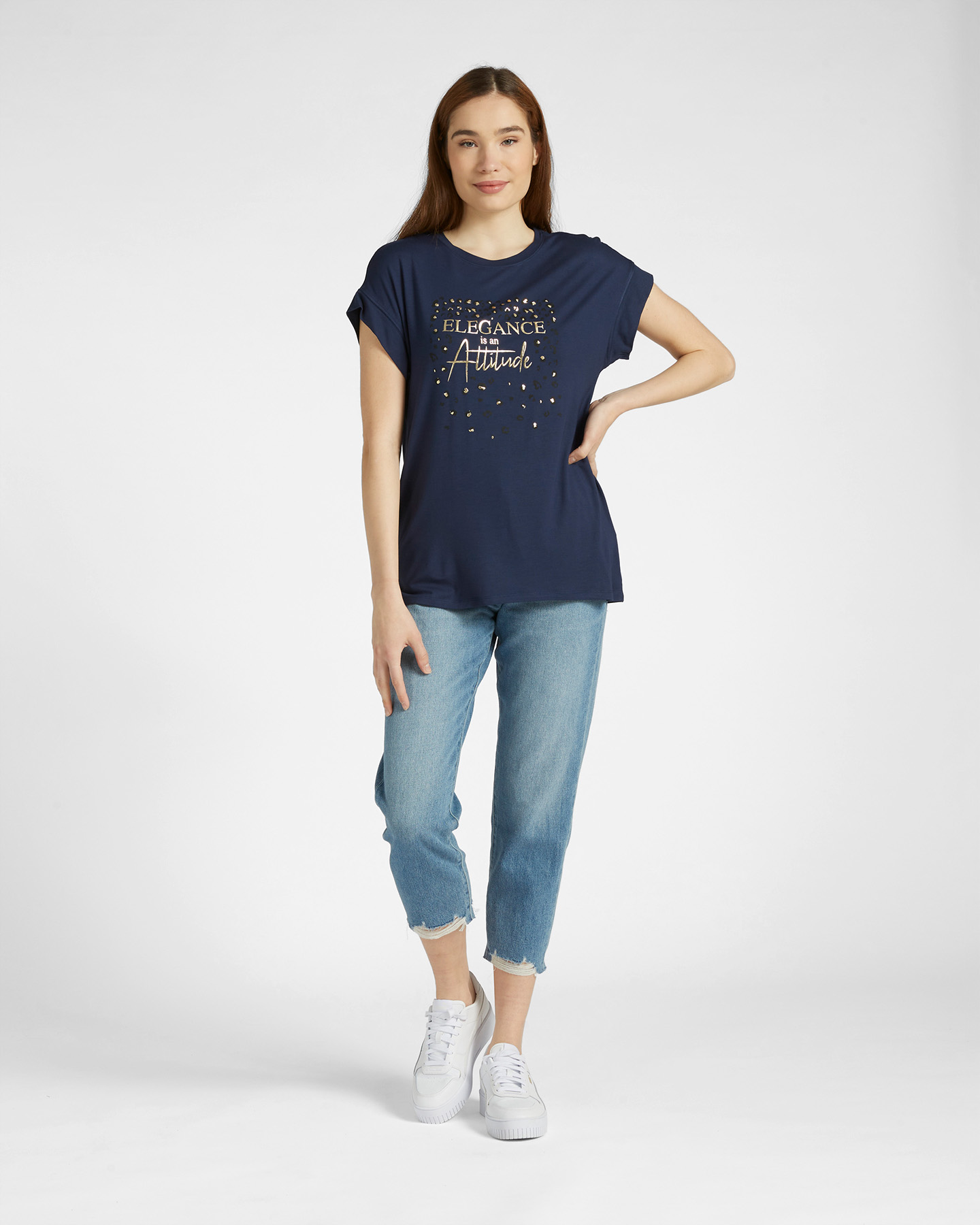 T-shirt DACK'S BASIC COLLECTION W - Blu - 1 | Cisalfa Sport