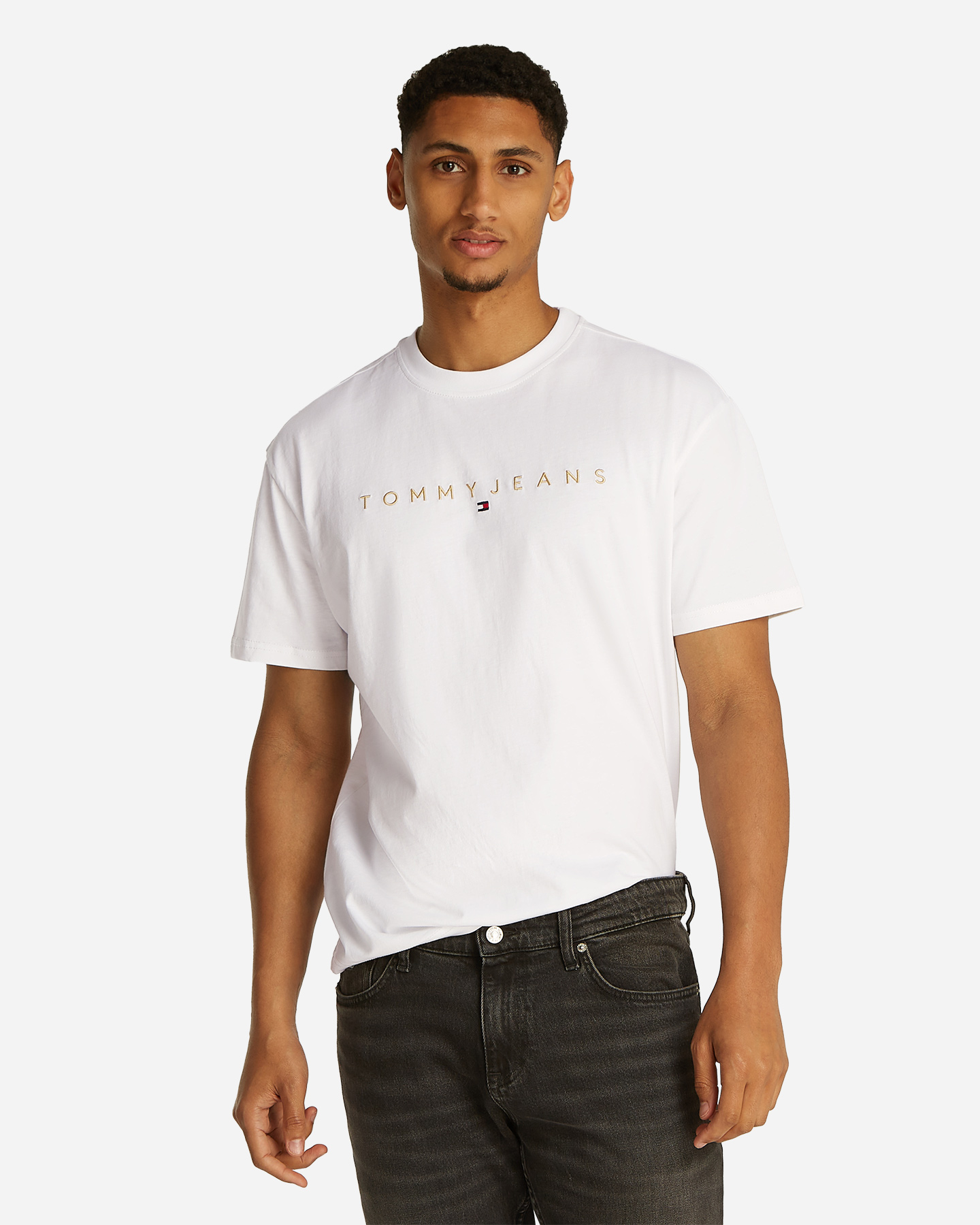 T-shirt TOMMY HILFIGER GOLD LINEAR LOGO M - 2 | Cisalfa Sport