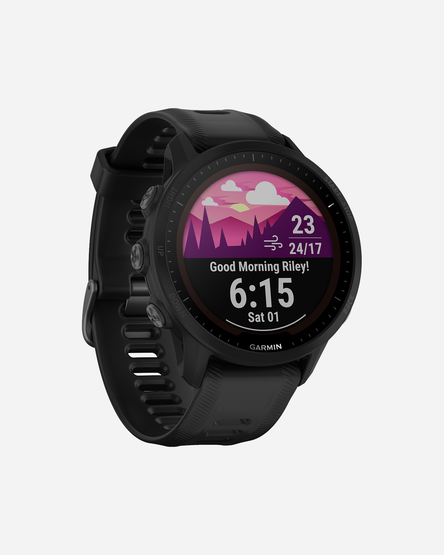 Orologio multifunzione GARMIN FORERUNNER 955 SOLAR - Nero - 3 | Cisalfa Sport
