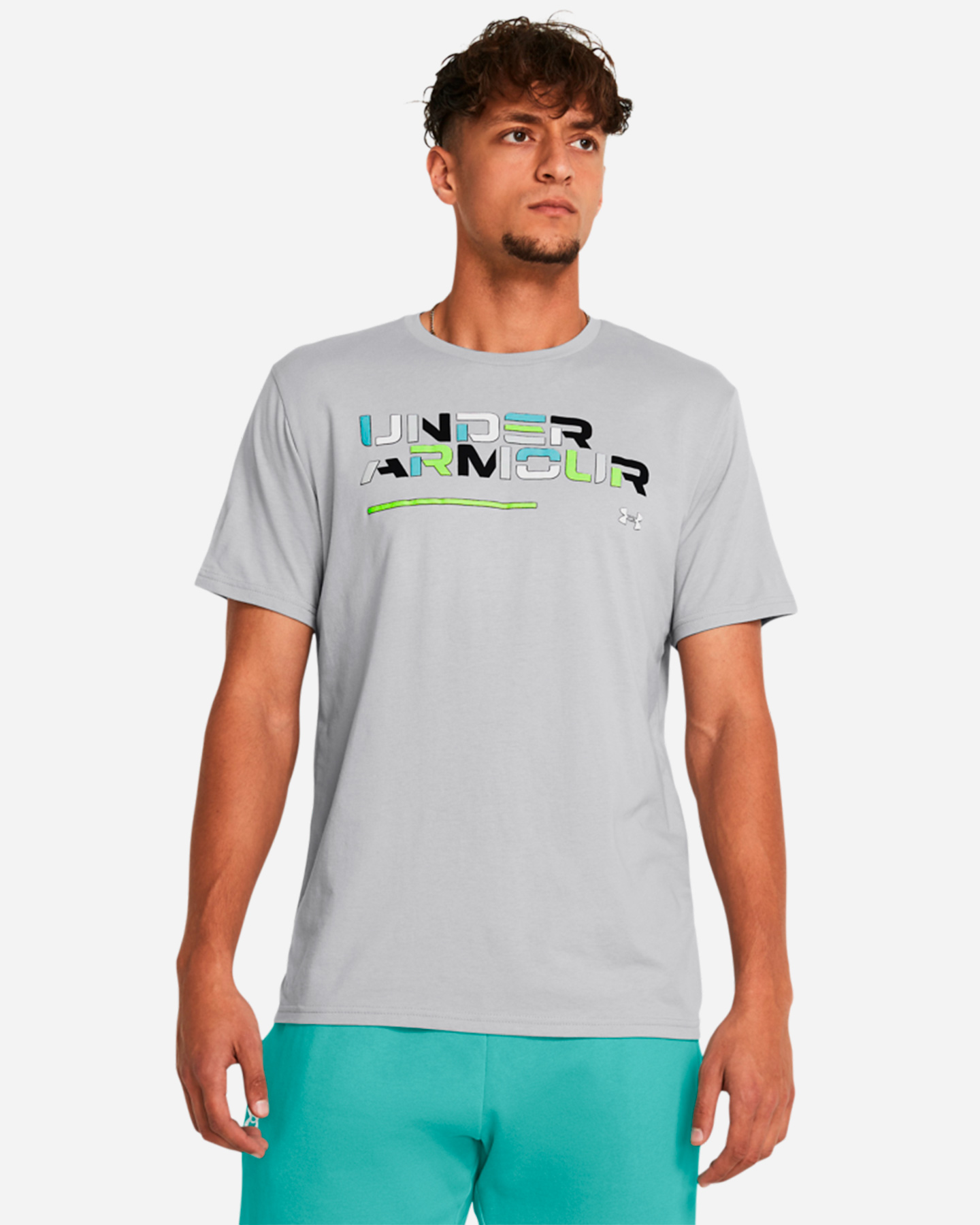 T-shirt UNDER ARMOUR COLOR BLOCK M - 2 | Cisalfa Sport