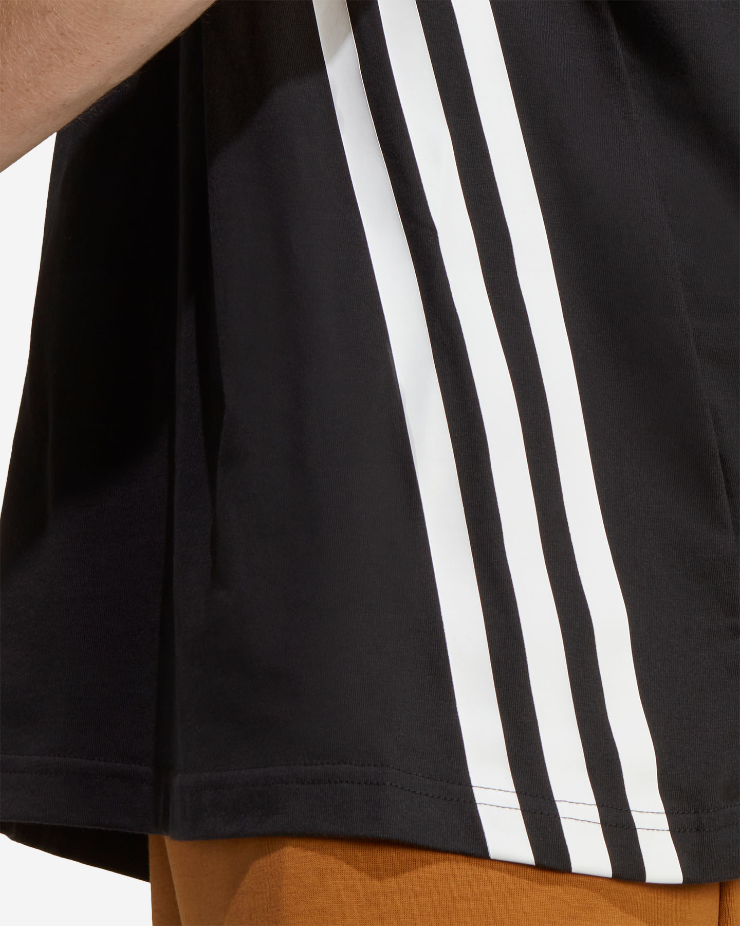 T-shirt ADIDAS ICON 3STRIPES M - Nero - 5 | Cisalfa Sport