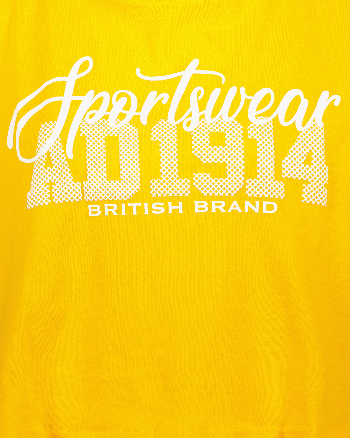 T-shirt ADMIRAL GRAPHIC LOGO W - Giallo - 2 | Cisalfa Sport